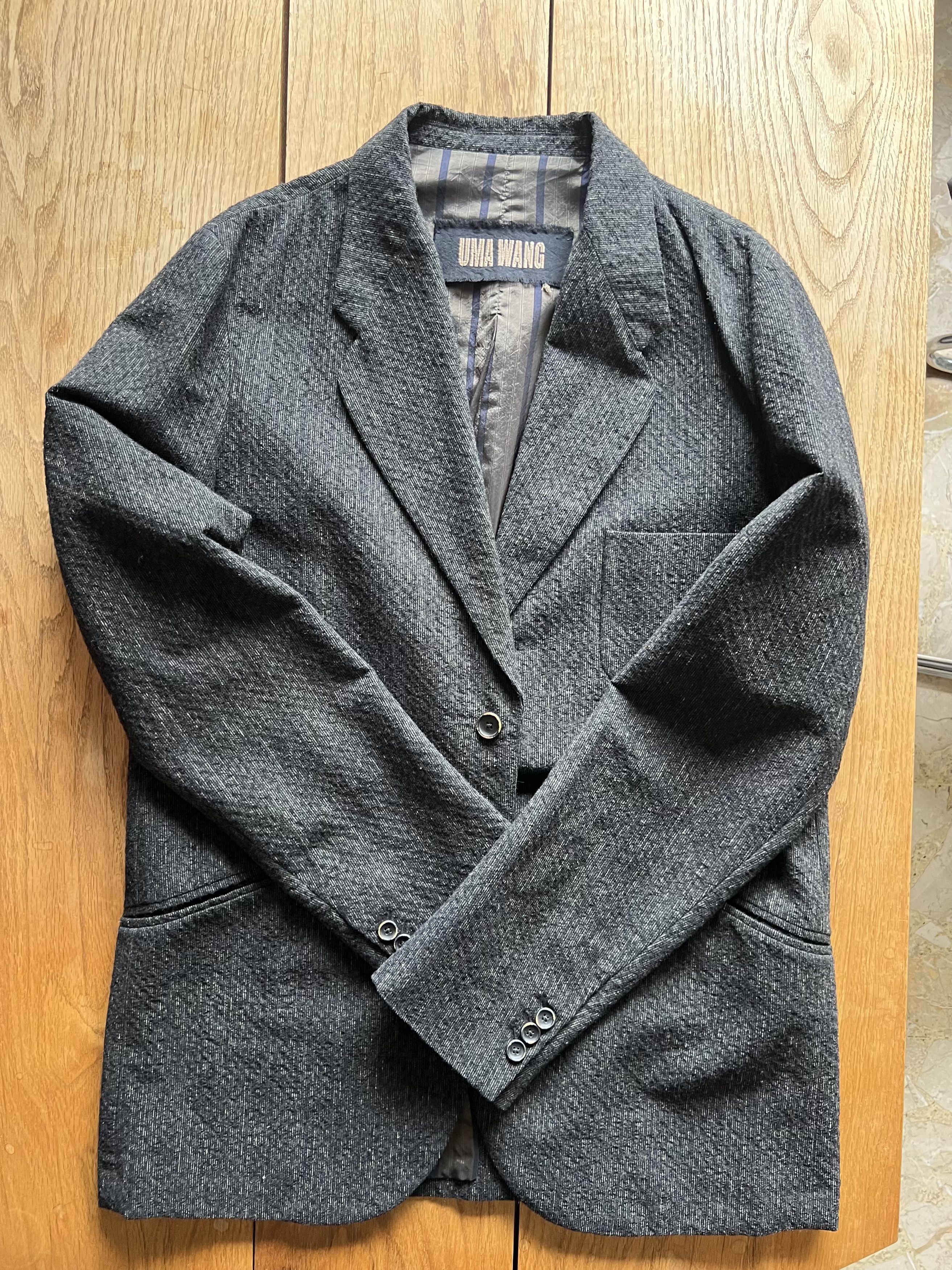 Uma Wang Uma Wang Winter Suit – Jacket, Vest & Pants, Worn Once Size 48S - 1 Thumbnail