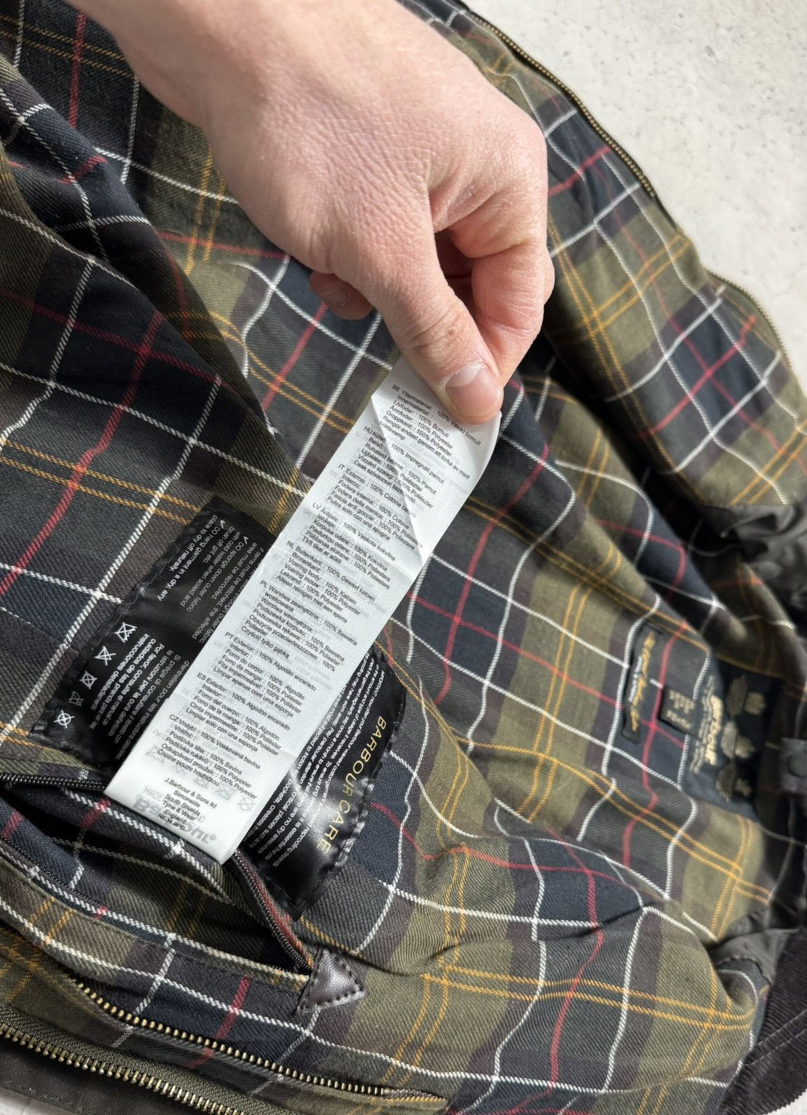 Barbour Barbour Beadnell Waxed Wax Jacket Size UK 16 Size XL / US 12-14 / IT 48-50 - 17 Thumbnail
