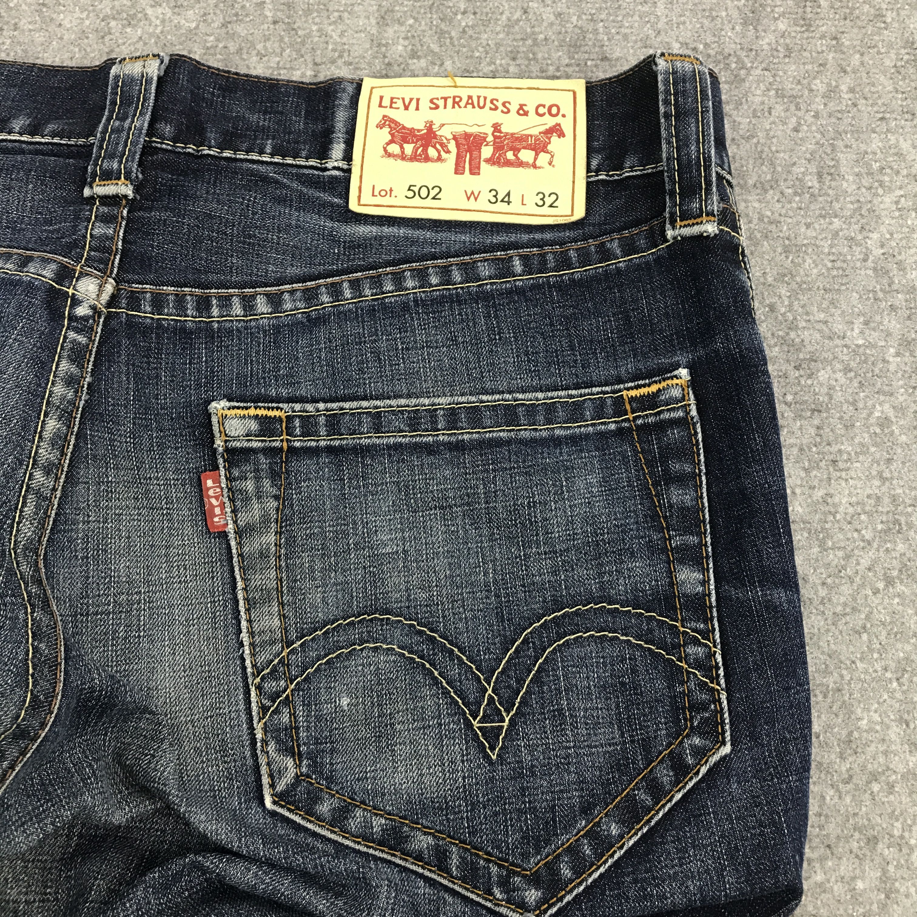 Levi's levi's blue faded denim jeans pants Size US 33 - 8 Thumbnail