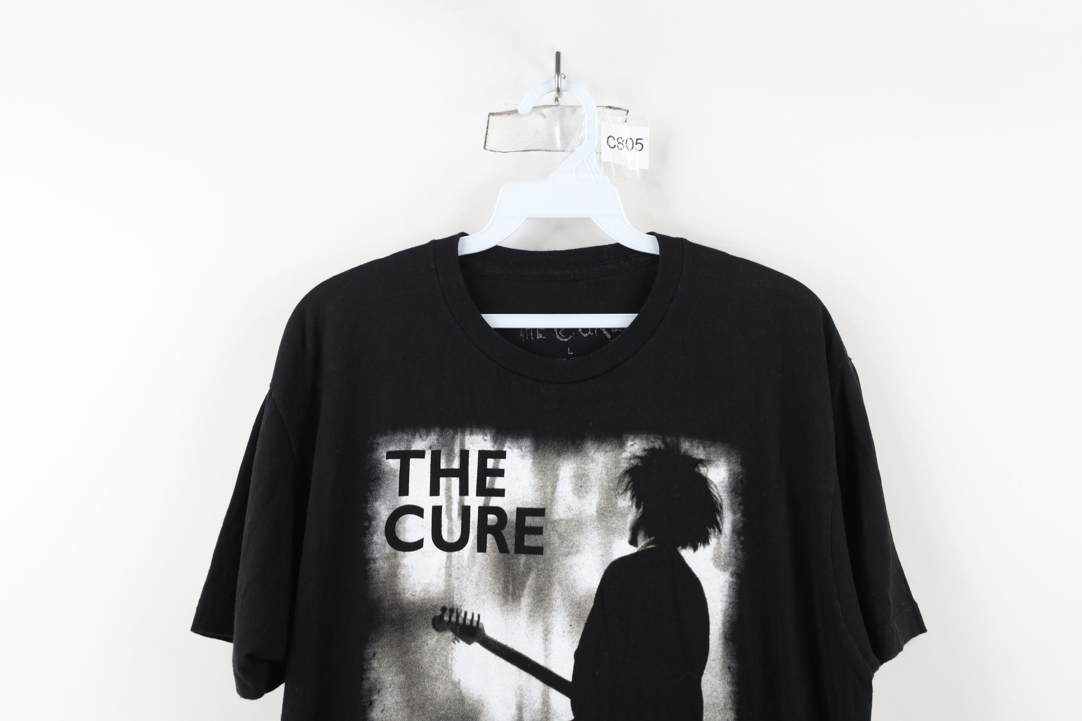 Vintage Retro Y2K Boys Don't Cry Tour The Cure Band T-Shirt Black Size US L / EU 52-54 / 3 - 2 Thumbnail
