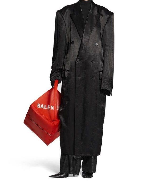 Balenciaga o1in1g1225 Steroid Coat in Black Size US M / EU 48-50 / 2 - 3 Thumbnail