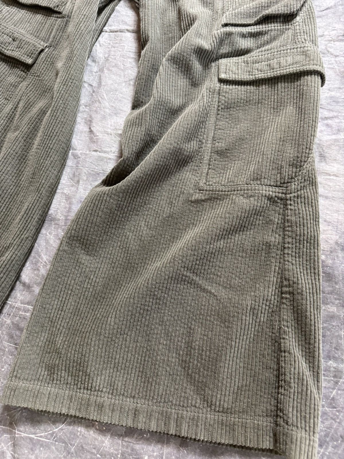 Rick Owens Rick Owens Drkshdw Corduroy Double Cargo Bela Pants Size US 32 / EU 48 - 7 Thumbnail