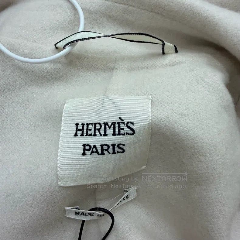 Hermes Hermes Pink Straight Cashmere Coat Size XXS / US 00 / IT 34 - 3 Thumbnail