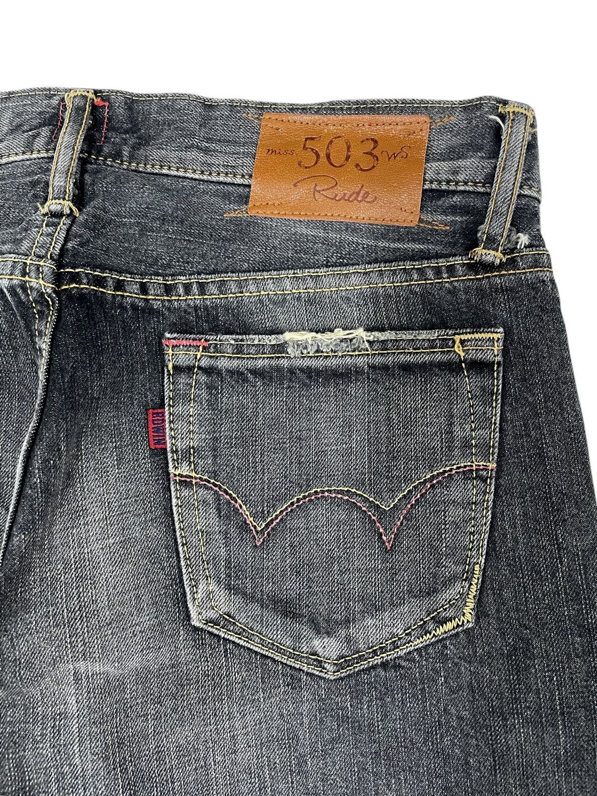 Hysteric Glamour Edwin Rude 503 Japan Flare Jeans Size US 30 / EU 46 - 8 Thumbnail