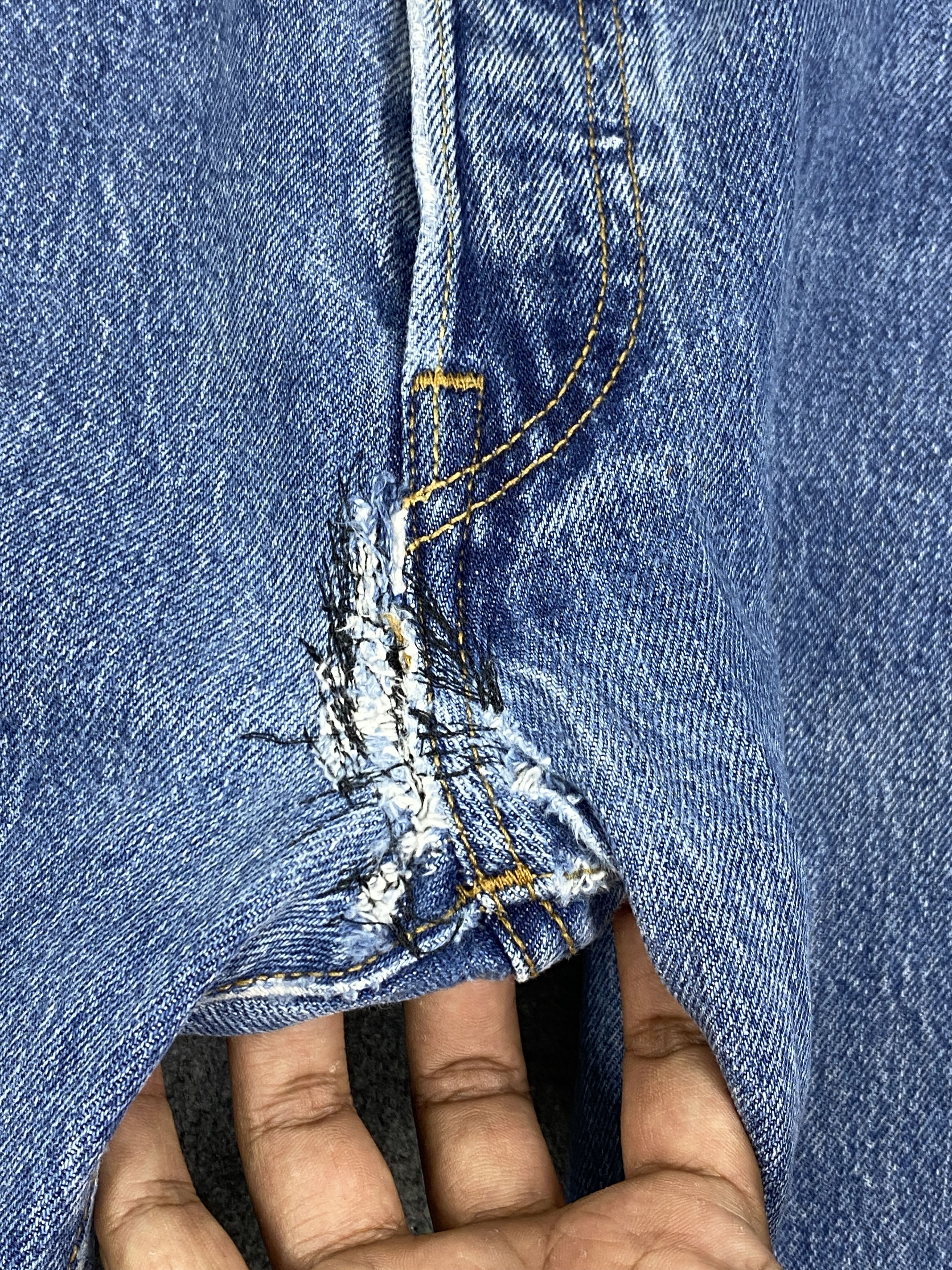Levi's Blue Denim Vintage Levi's 501 Jeans DP2831 Size US 32 / EU 48 - 10 Thumbnail