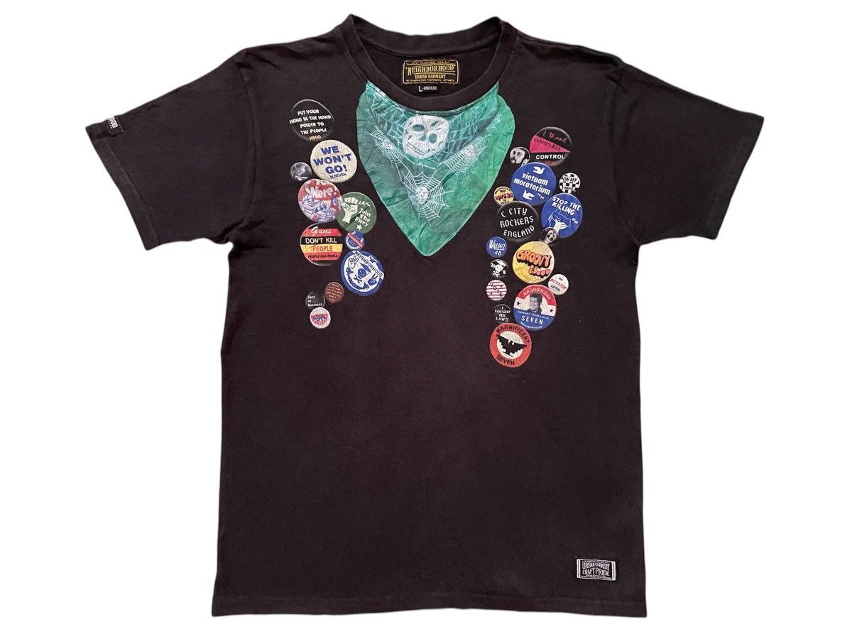 Japanese Brand × Neighborhood Neighborhood Punk Protest Pins Illusion Tshirt Size US L / EU 52-54 / 3 - 1 Thumbnail