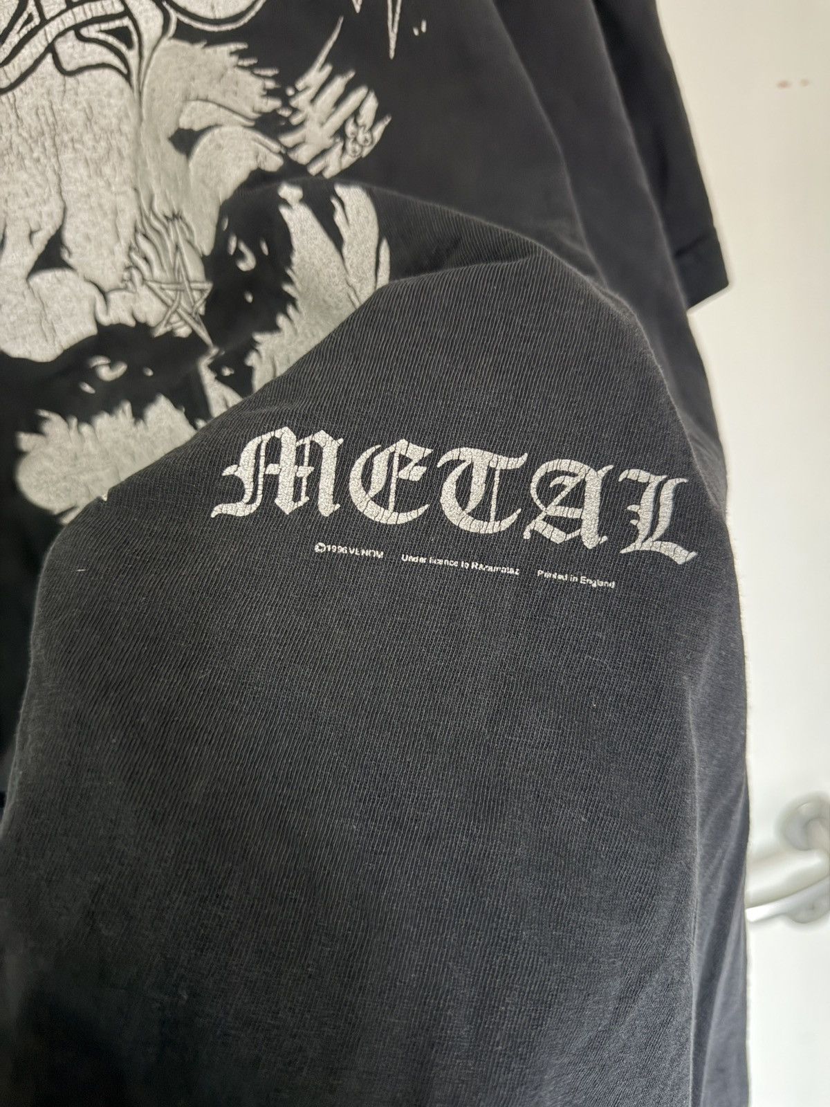 Vintage Vintage Venom Black Metal Shirt XL Size US XL / EU 56 / 4 - 3 Thumbnail