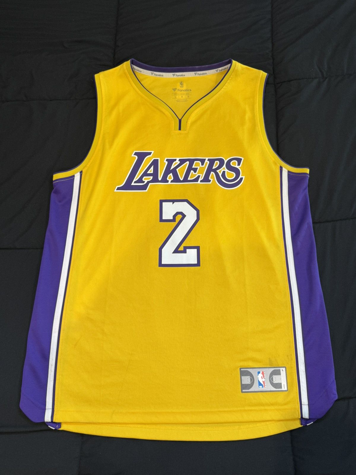 NBA Lonzo Ball Los Angeles Lakers Fanatics Jersey Size US L / EU 52-54 / 3 - 1 Thumbnail