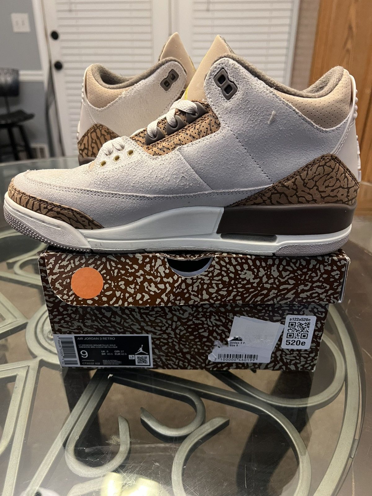 Jordan Brand Jordan 3 Retro Palomino Size US 9 / EU 42 - 9 Thumbnail