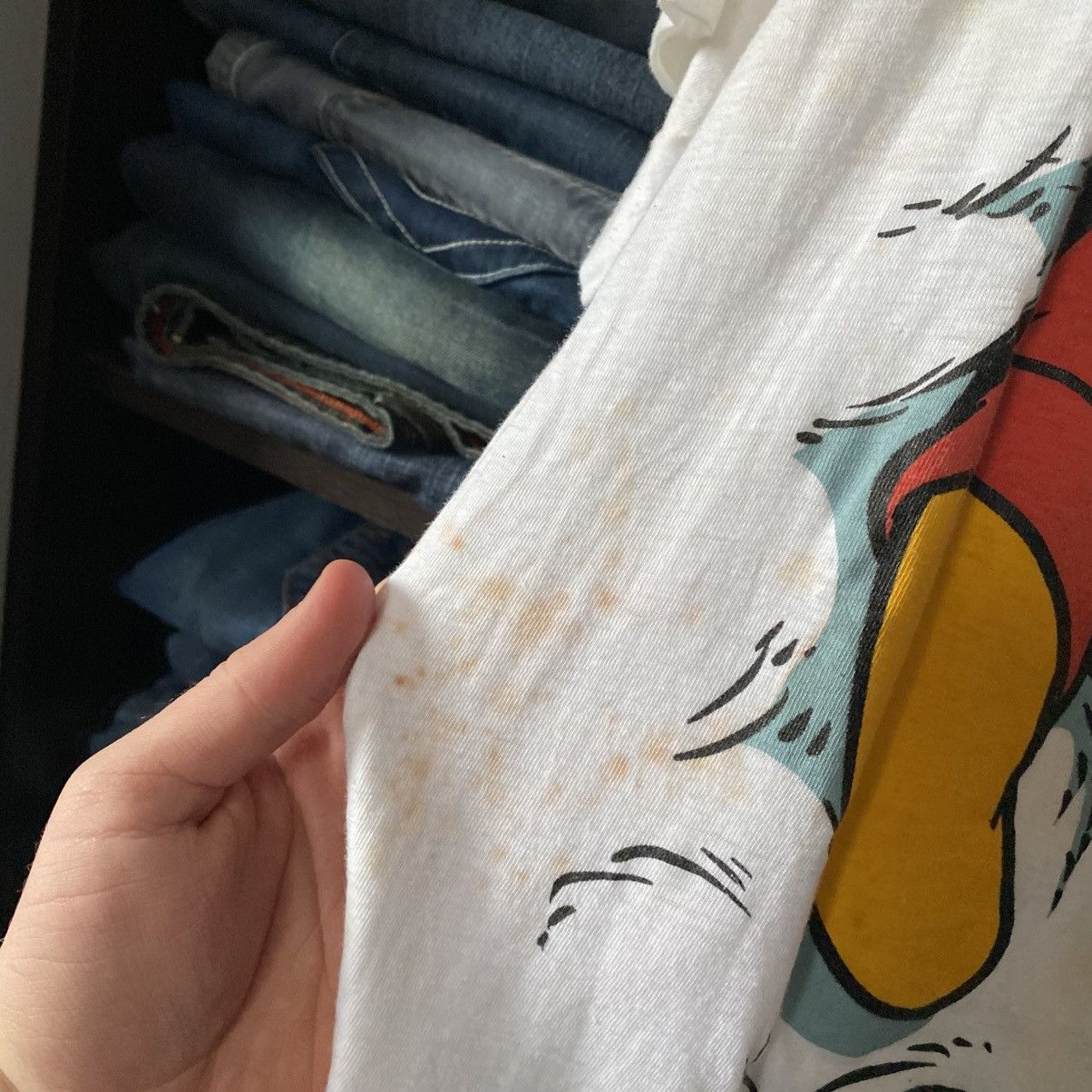 Disney Vintage Disney Winnie The Pooh 1986 big logo cartoon tee Size US M / EU 48-50 / 2 - 7 Thumbnail