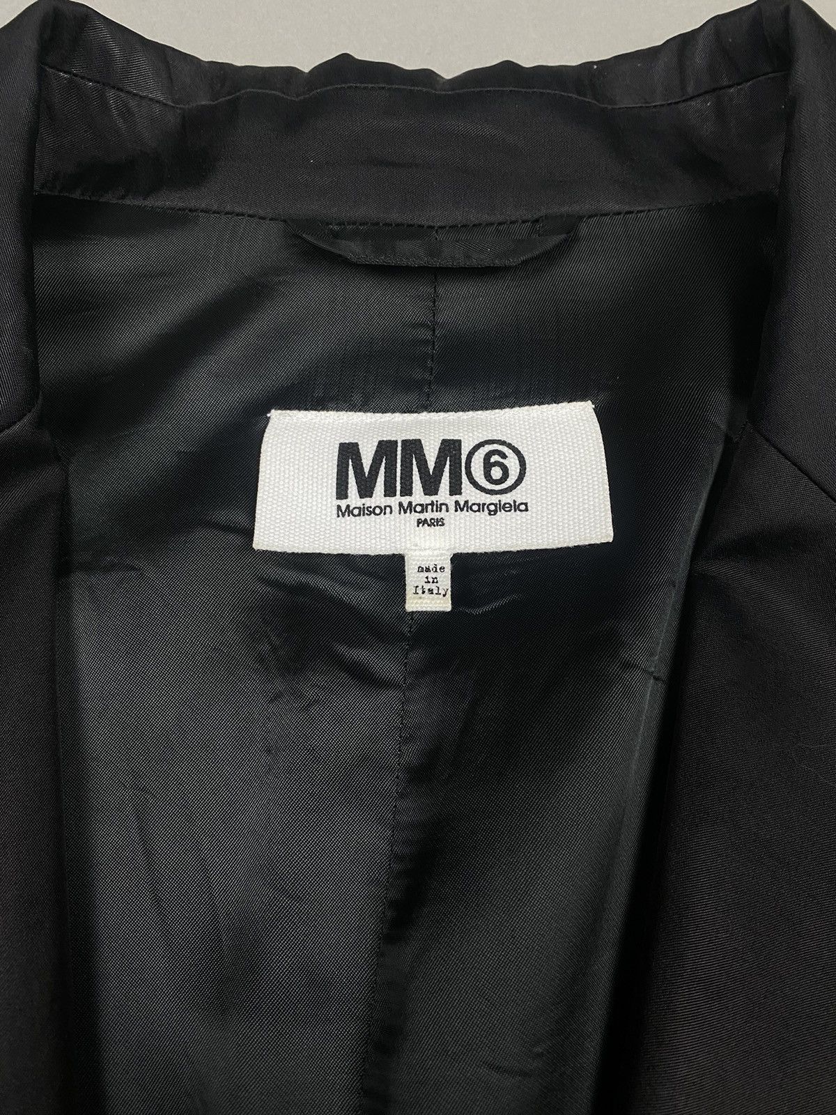 MM6 Mm6 margiela black blazer suit Size 36R - 9 Thumbnail