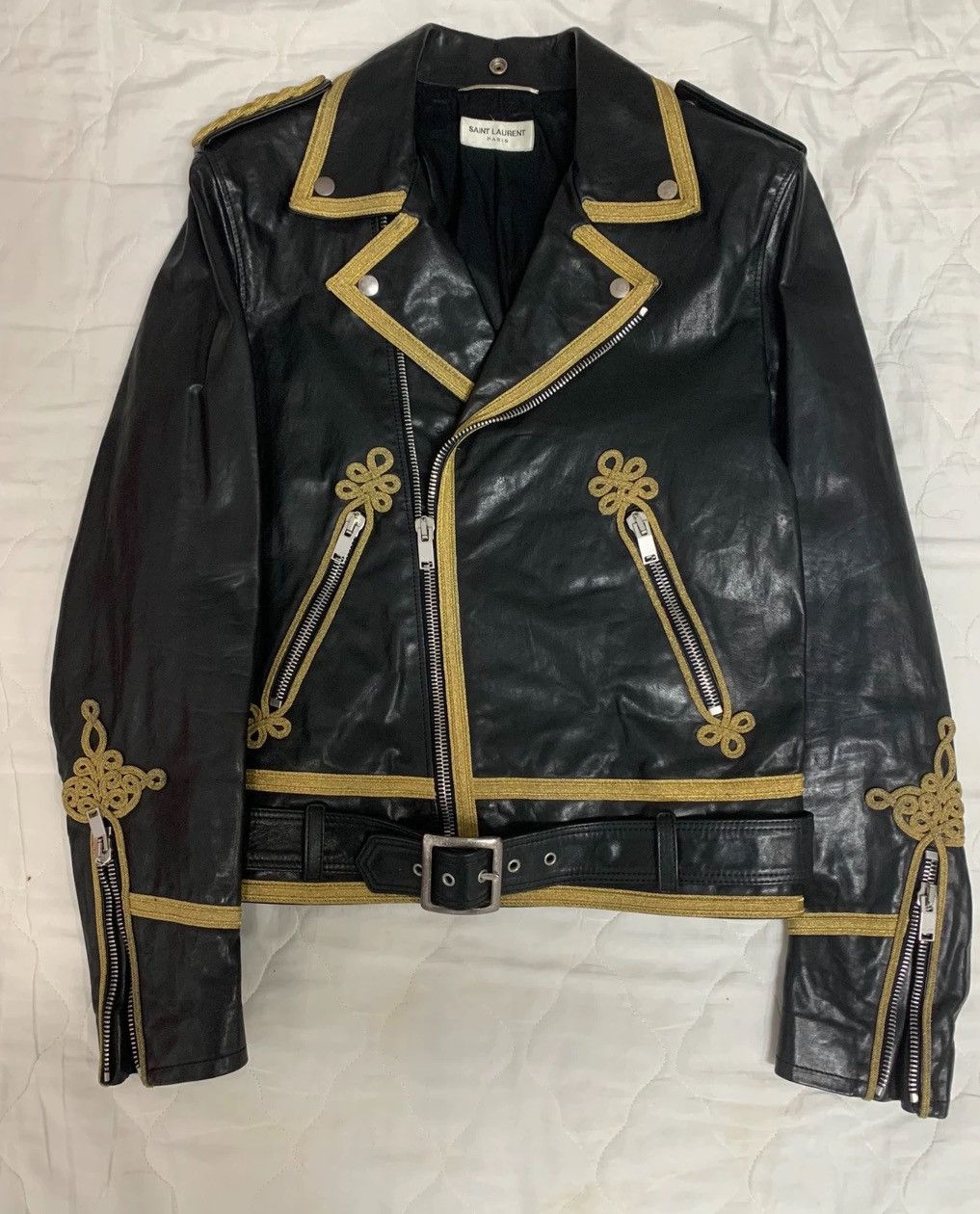 Saint Laurent Paris Saint laurent ysl Show Palace Leather Clothes Grailed