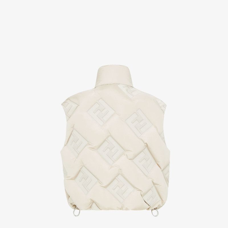 Fendi o1loc1c0426 Gilet in White Size M / US 6-8 / IT 42-44 - 2 Thumbnail