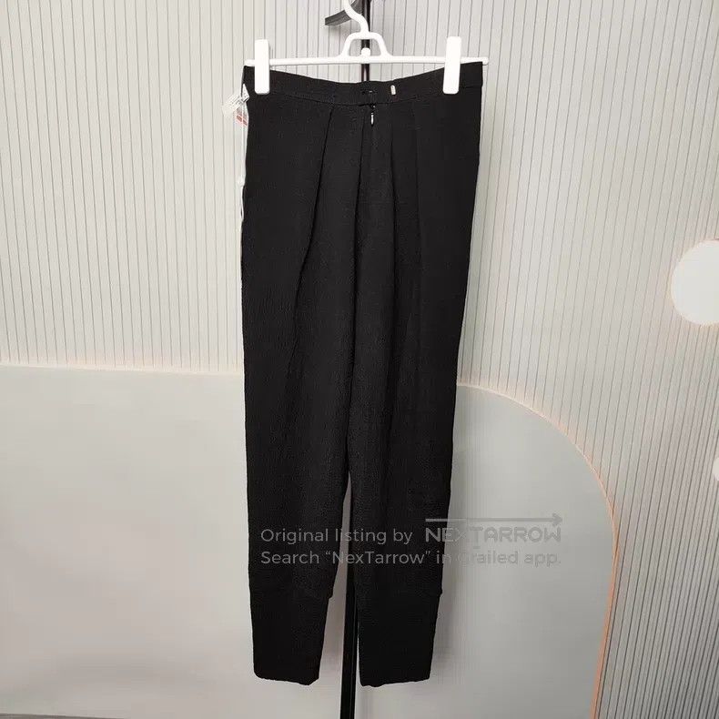 Louis Vuitton Louis Vuitton Long black gauze trousers Size US 34 / EU 50 - 7 Thumbnail