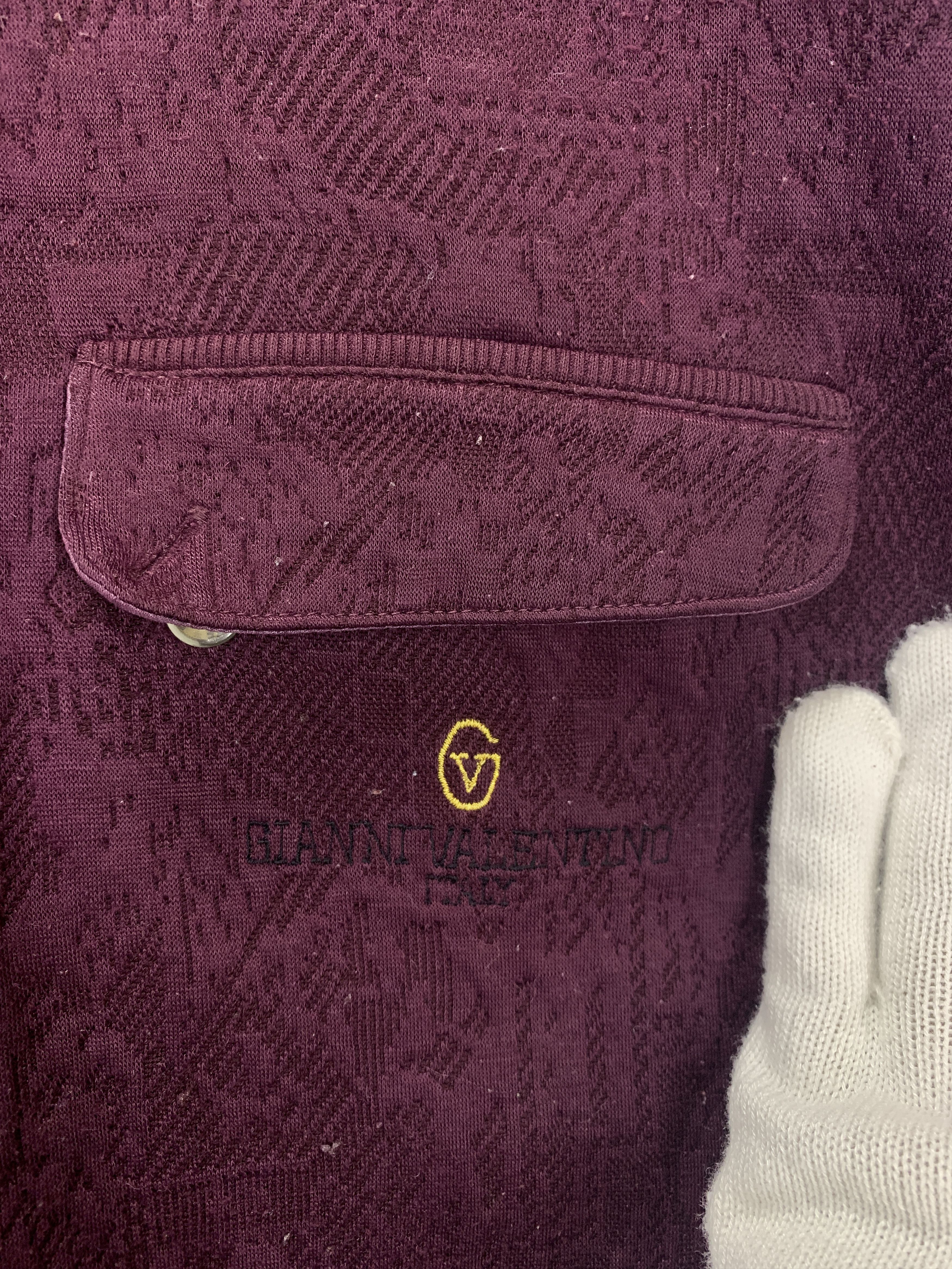 Gianni Valentino Vintage GIANNI VALENTINO Single Pocket Sweatshirt #2278/23 Size US M / EU 48-50 / 2 - 2 Thumbnail