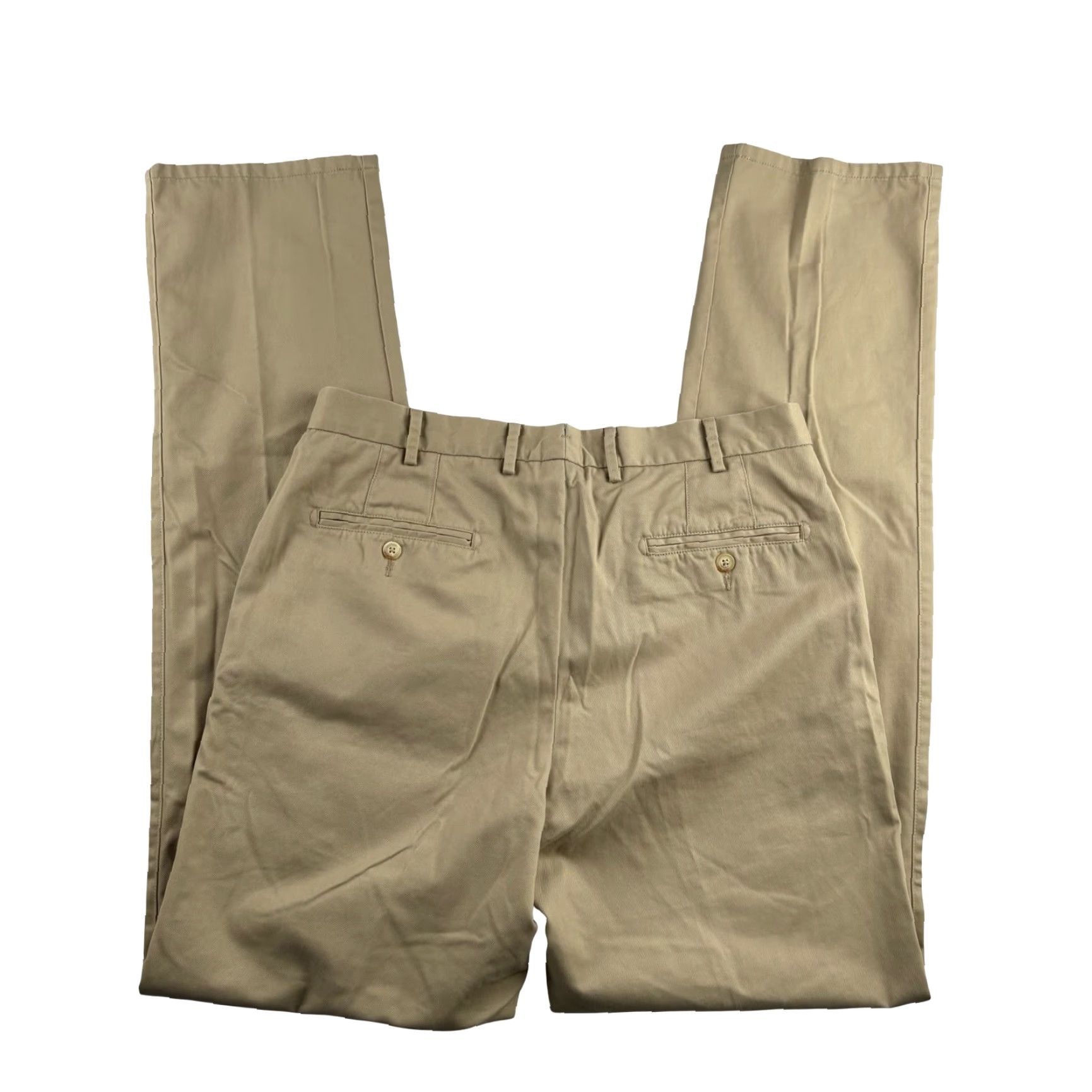 Peter Millar Peter Millar Men’s Cotton Blend Chino Pants Tan 34 Men’s Size US 34 / EU 50 - 3 Thumbnail