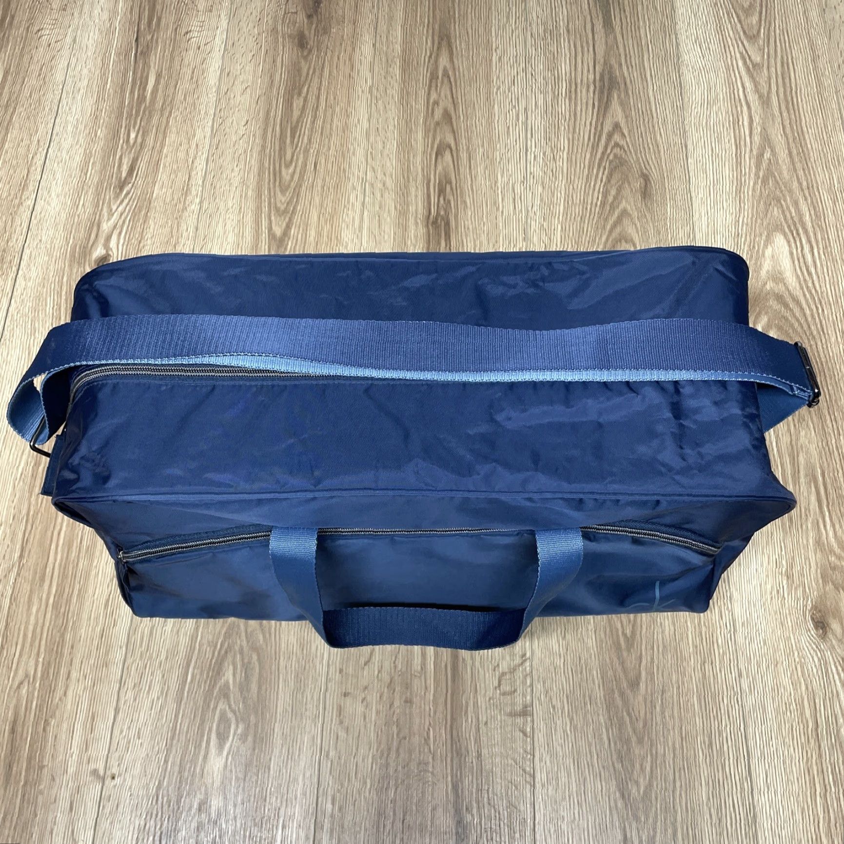 Calvin Klein Calvin Klein CK Blue large Canvas Men Duffle Travel Overnight Bag Size ONE SIZE - 3 Thumbnail
