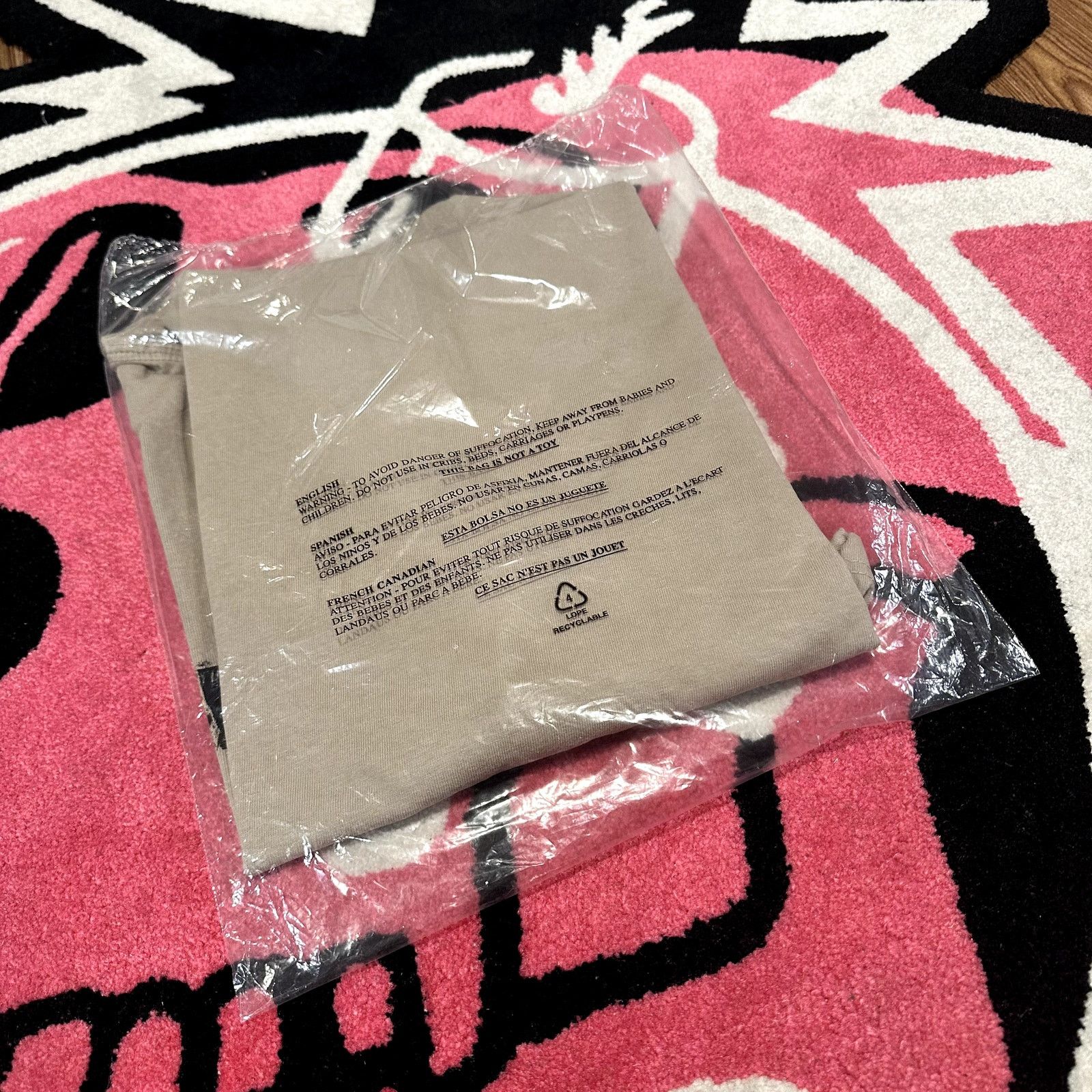 Fuck The Population FTP Grave Logo Tee (Sand) – Size M – NEW – As Pictured Size US M / EU 48-50 / 2 - 10 Thumbnail