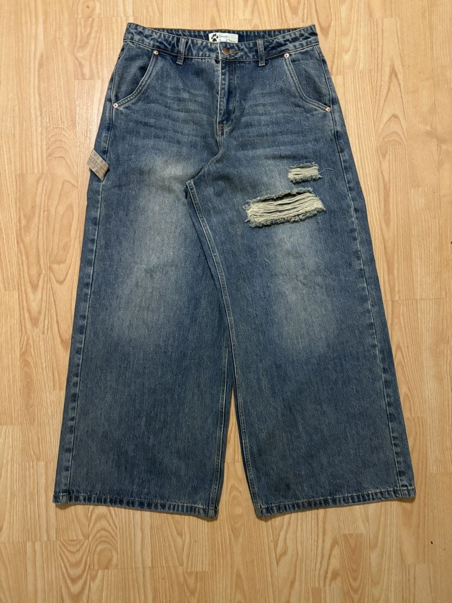Other Baggy Wide Leg Denim jeans Size US 32 / EU 48 - 1 Thumbnail