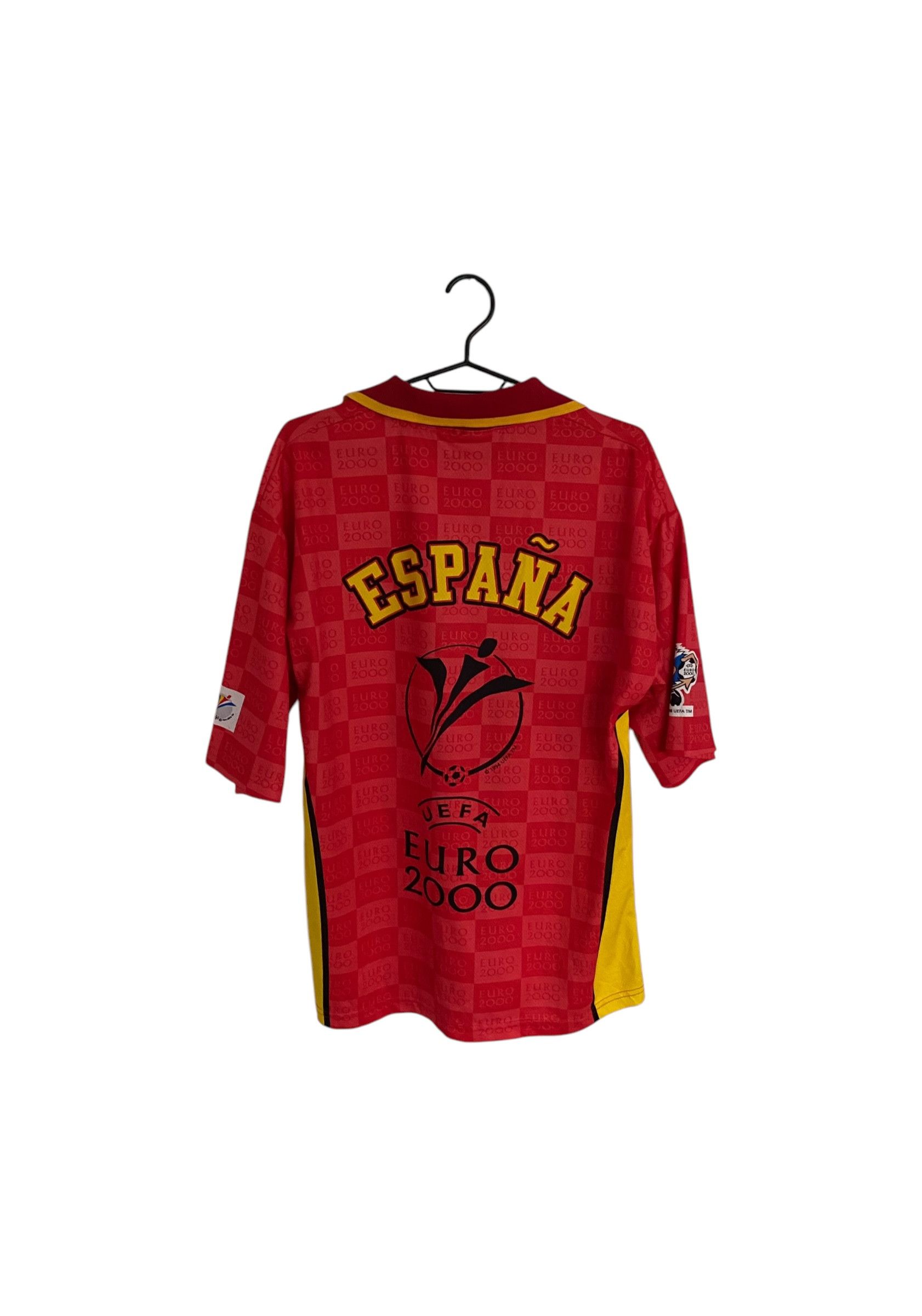 UEFA × Vintage UEFA Euro 2000 Espana vintage jersey Size US L / EU 52-54 / 3 - 4 Thumbnail
