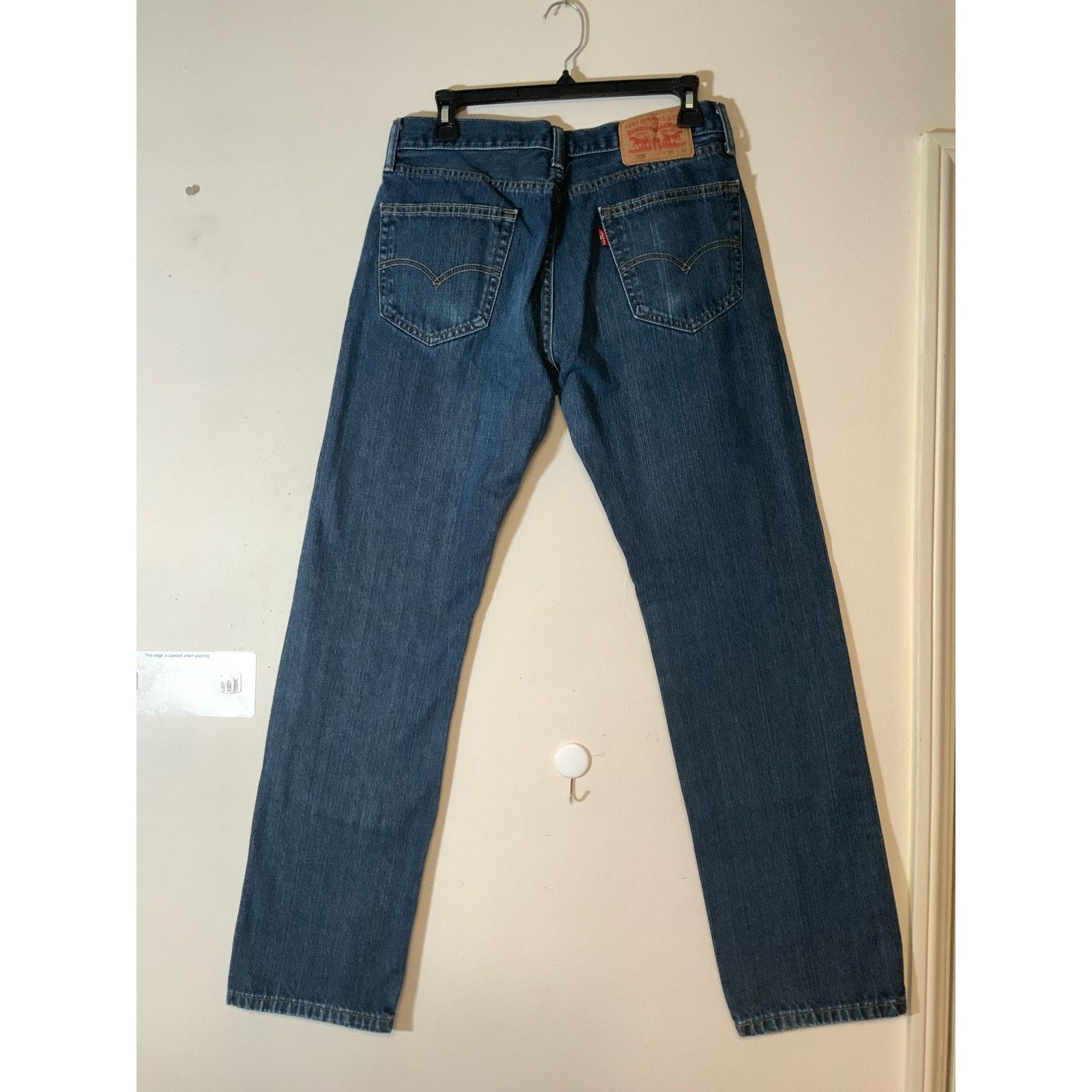 Levi's Levi Strauss & Co 505™ Regular Fit Stretch Mens Jeans 30x32 Size US 30 / EU 46 - 2 Thumbnail