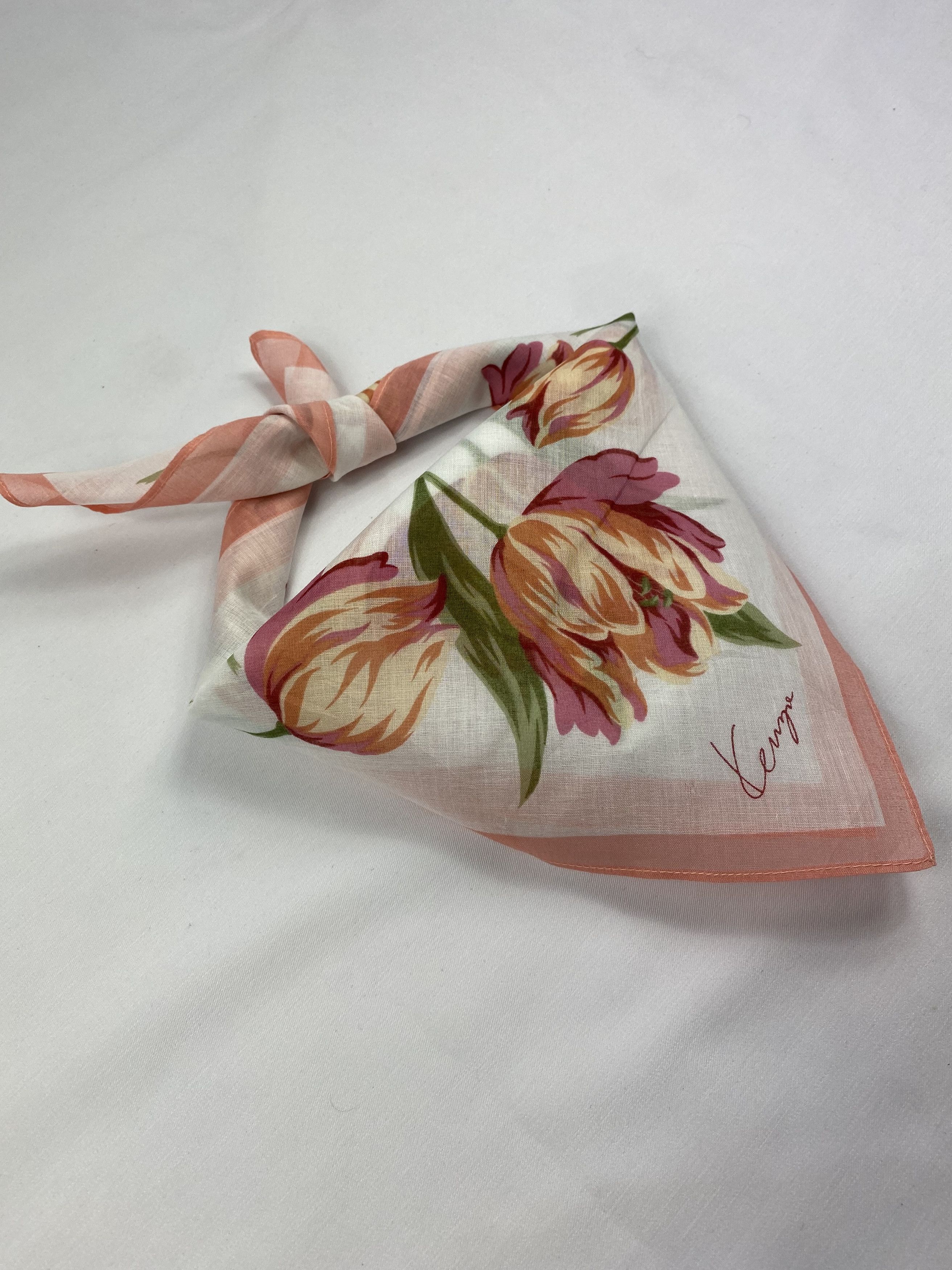 Kenzo × Vintage Kenzo Handkerchiefs / Bandana / Neckerchief Size ONE SIZE - 1 Thumbnail