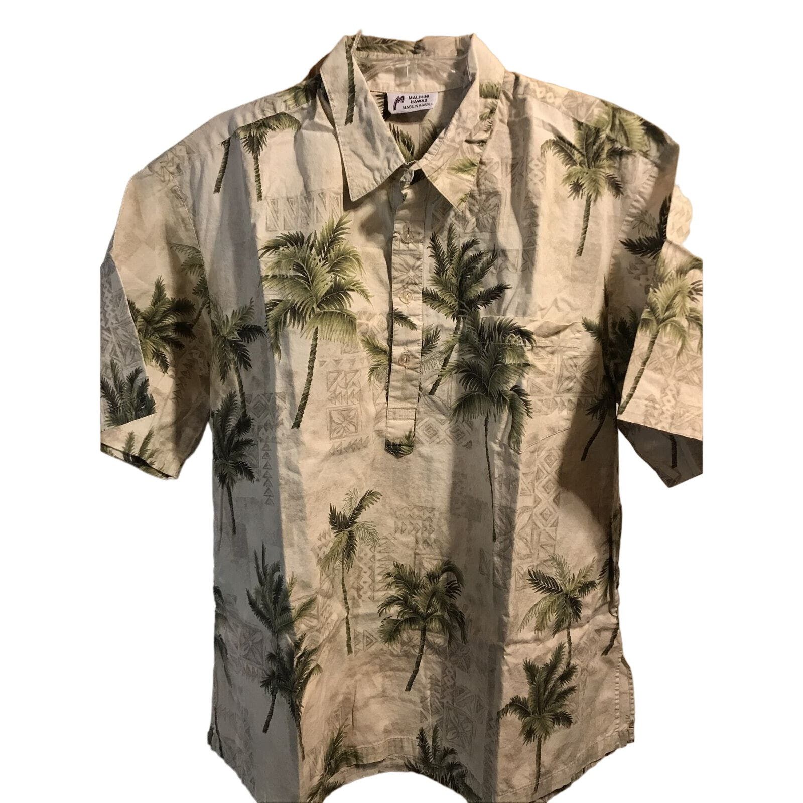 Other Malihini Vintage Men’s XL Beige Floral SS Hawaiian Shirt Size US XL / EU 56 / 4 - 1 Thumbnail