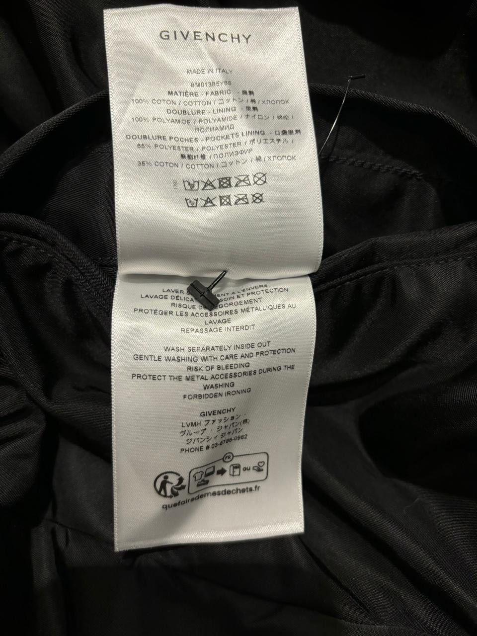Givenchy $3.8k Givenchy Reversible Denim Bomber Jacket Size US L / EU 52-54 / 3 - 12 Thumbnail