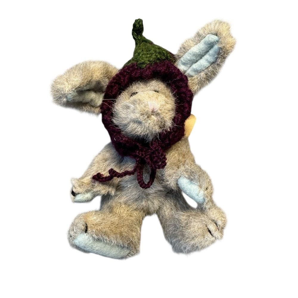 Other NWT New Vintage 1990 Boyds Bears Aubrey Aubergine Rabbit Size ONE SIZE - 1 Thumbnail