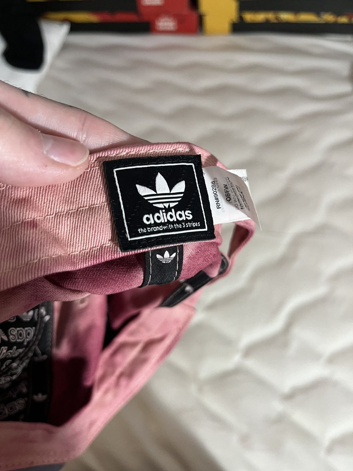 Adidas Adidas pink dyed hat Size ONE SIZE - 4 Thumbnail