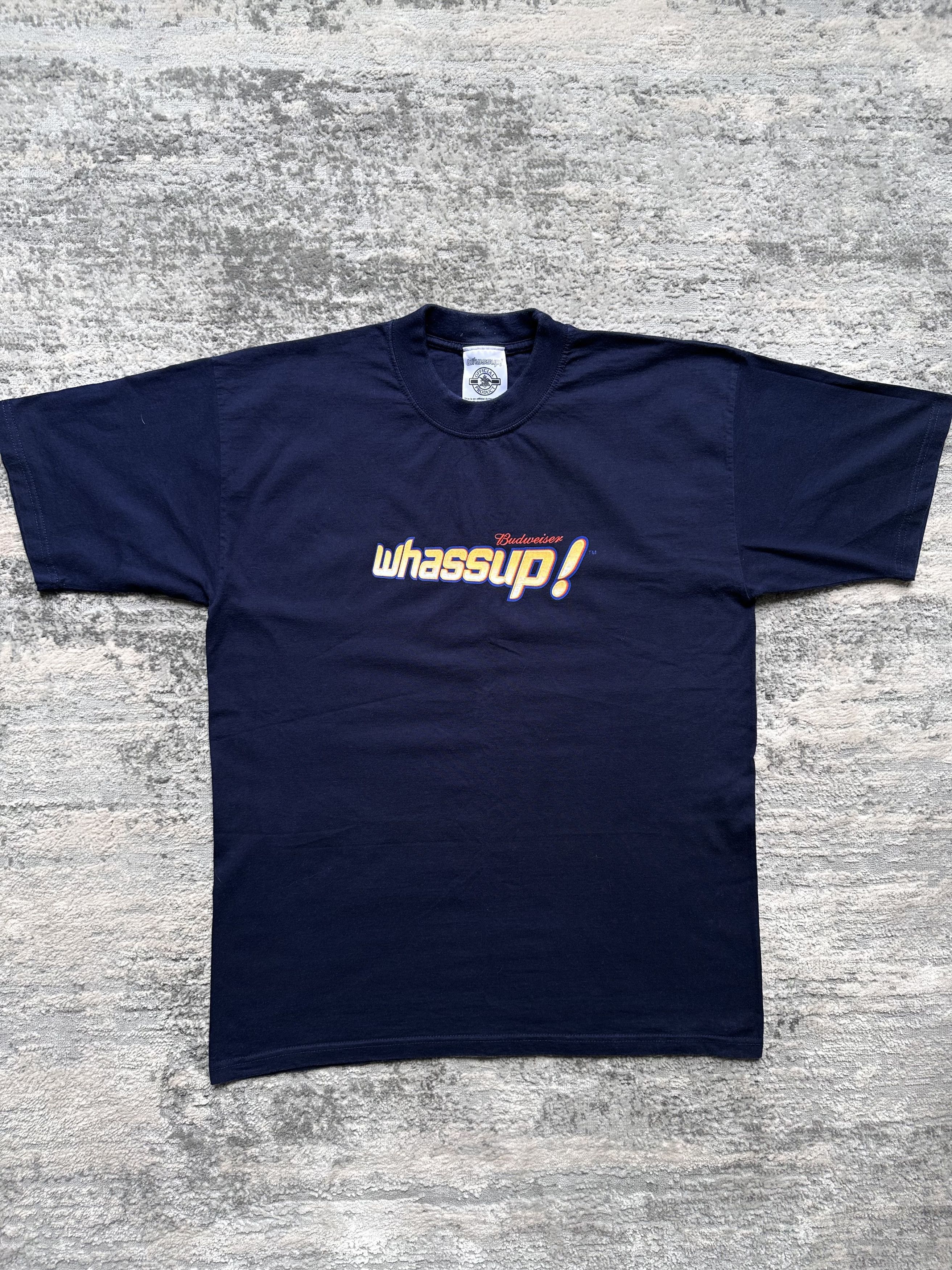 Budweiser Budweiser whassup vintage t shirt Size US L / EU 52-54 / 3 - 1 Thumbnail