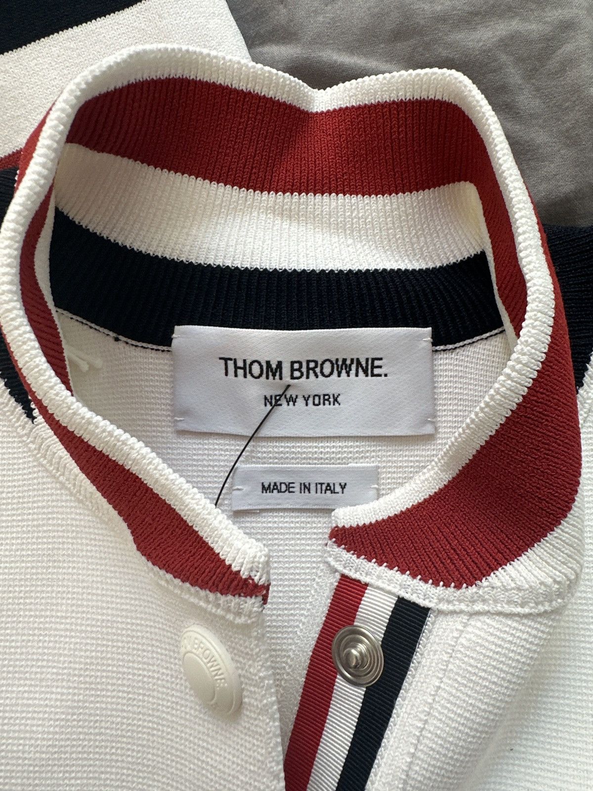Thom Browne Thom Browne RWB Stripe Bomber Jacket Size S / US 4 / IT 40 - 5 Thumbnail