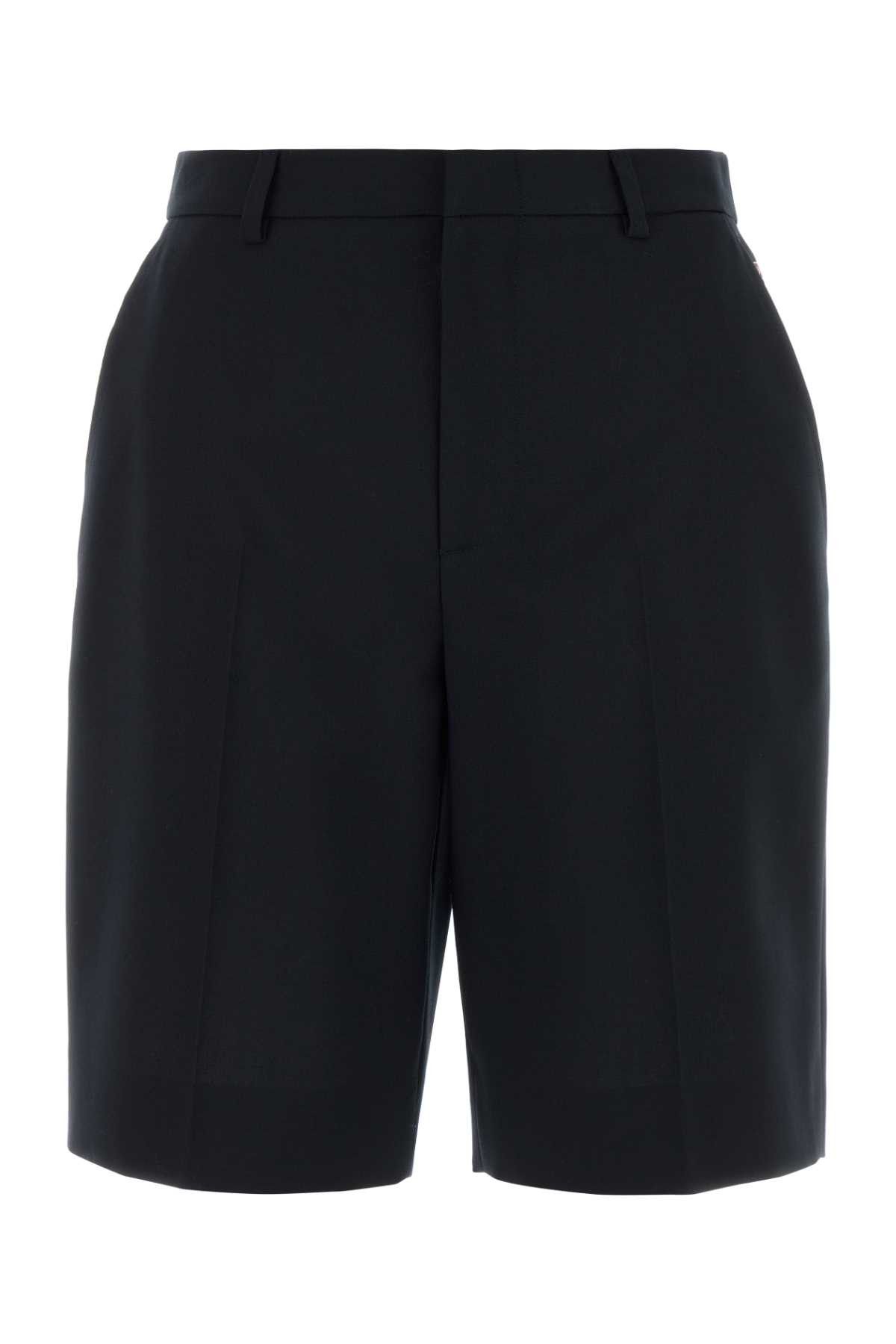 Gucci Dark Blue Wool Shorts Size 27" / US 4 / IT 40 - 1 Thumbnail