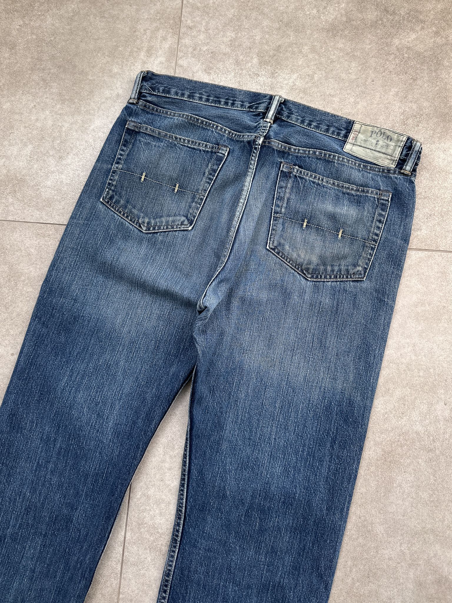 Polo Ralph Lauren Polo Ralph Lauren Blue Denim Jeans Size US 34 / EU 50 - 4 Thumbnail