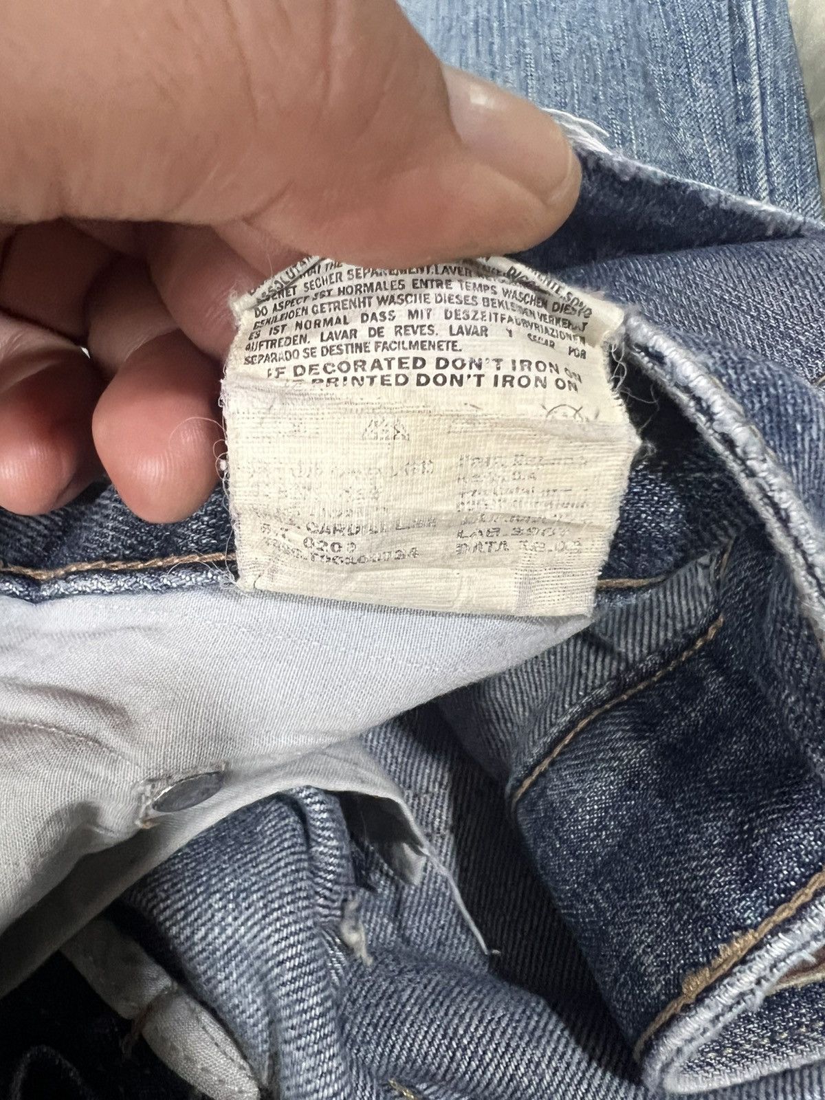 🔥Vintage Diesel Cardiel Made in Italy Distressed Denim