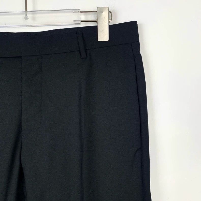 Dior Dior Black wool straight trousers 2501-Nextarrow Size US 30 / EU 46 - 3 Thumbnail