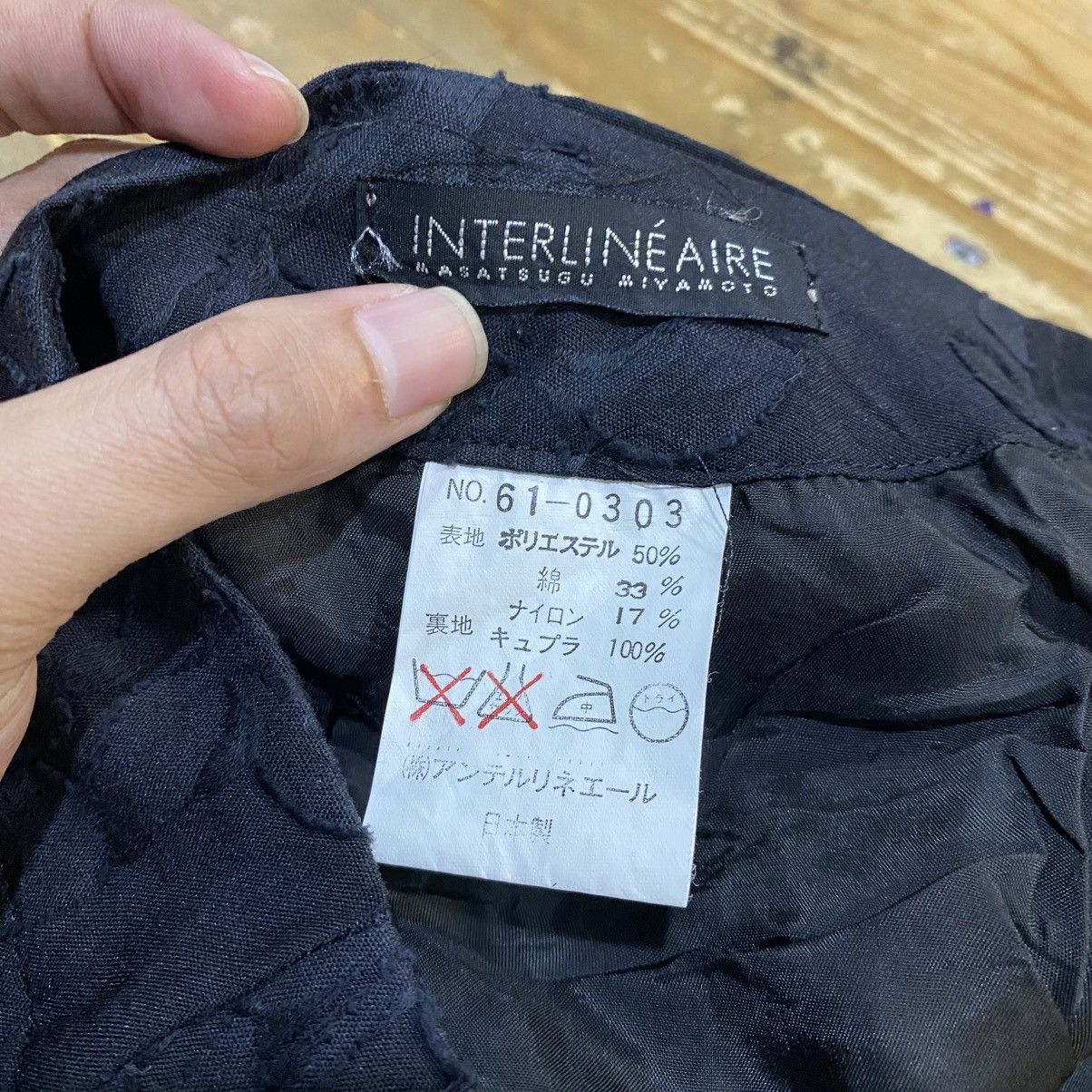 Japanese Brand INTERLINEAIRE MASATSUGU MIYAMOTO ARCHIVE Jacquard Floral Size 26" / US 2 / IT 38 - 9 Thumbnail