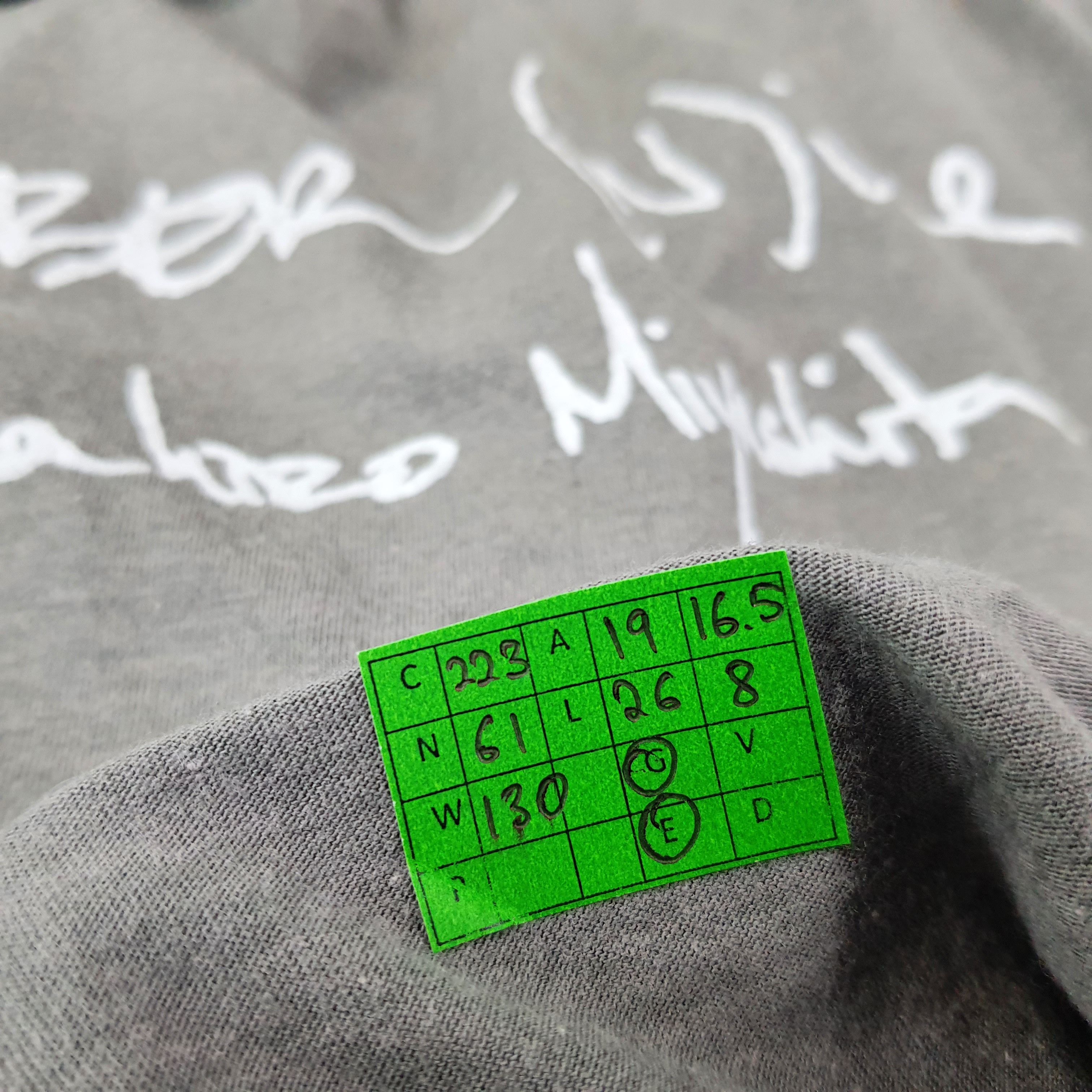 Number (N)ine Vintage Number Nine Studious Japan Streetwear Tshirt C223N61 Size US M / EU 48-50 / 2 - 7 Thumbnail