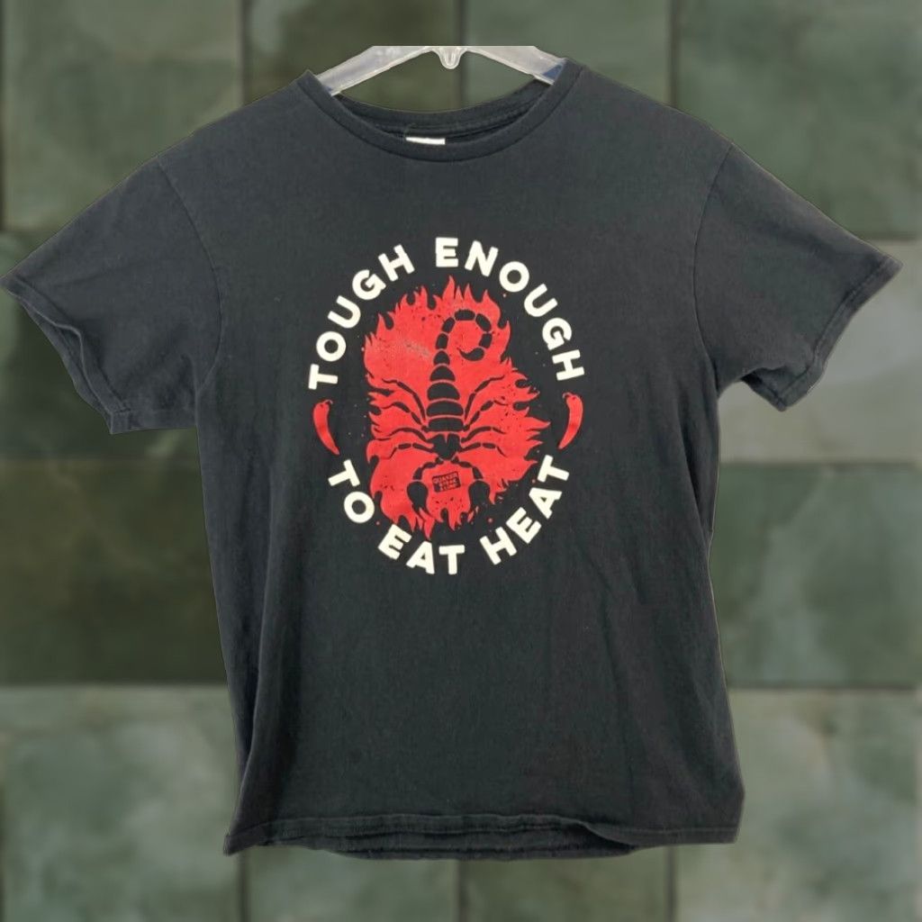 Vintage Quaker Steak Lube Mens T Shirt Medium Scorpion Tough Enough Size US M / EU 48-50 / 2 - 1 Thumbnail