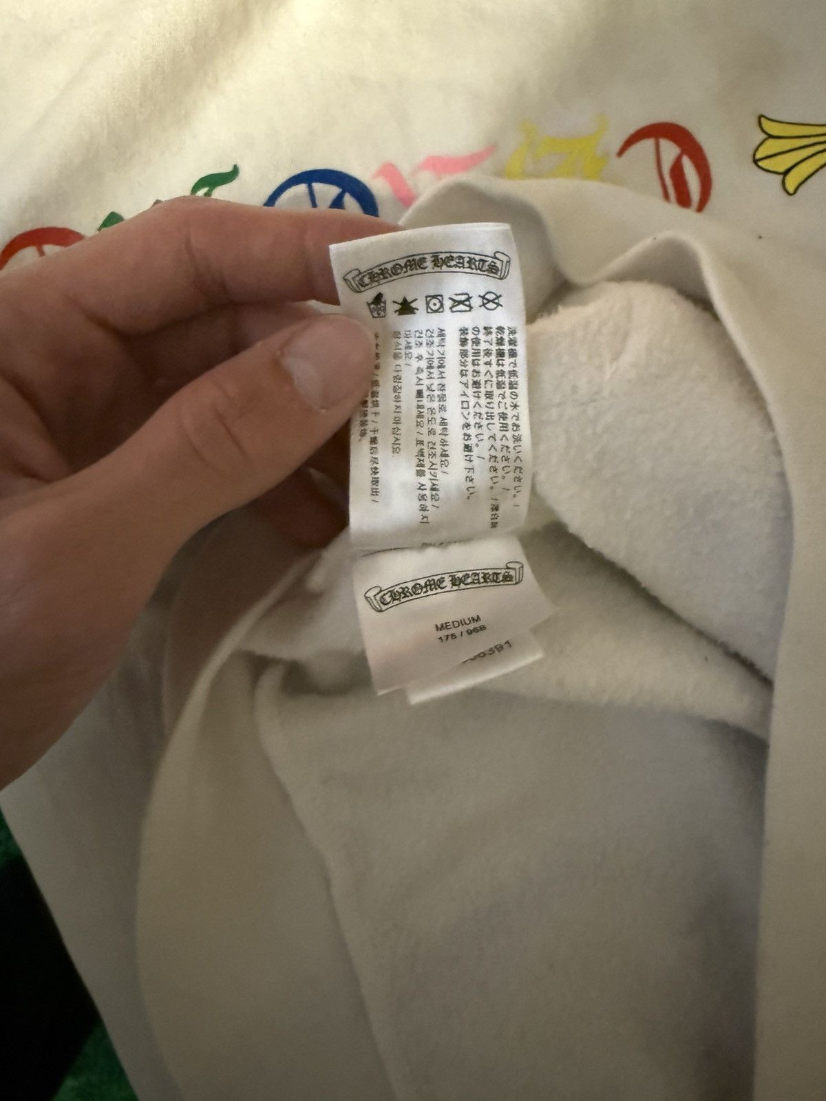 Chrome Hearts Chrome Hearts Multi color Cross Hoodie Size US M / EU 48-50 / 2 - 7 Thumbnail