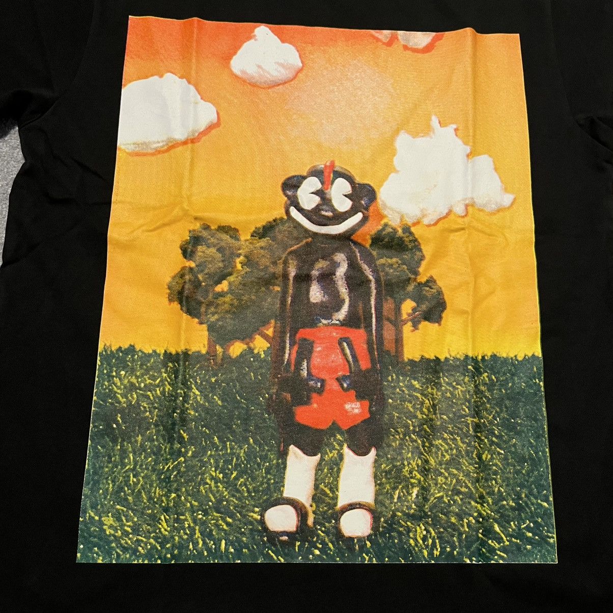 Plague Boulevard × Rap Tees New Lil Darkie Small Dark One Sunset Clouds Graphic Logo Tee Size US XL / EU 56 / 4 - 2 Thumbnail