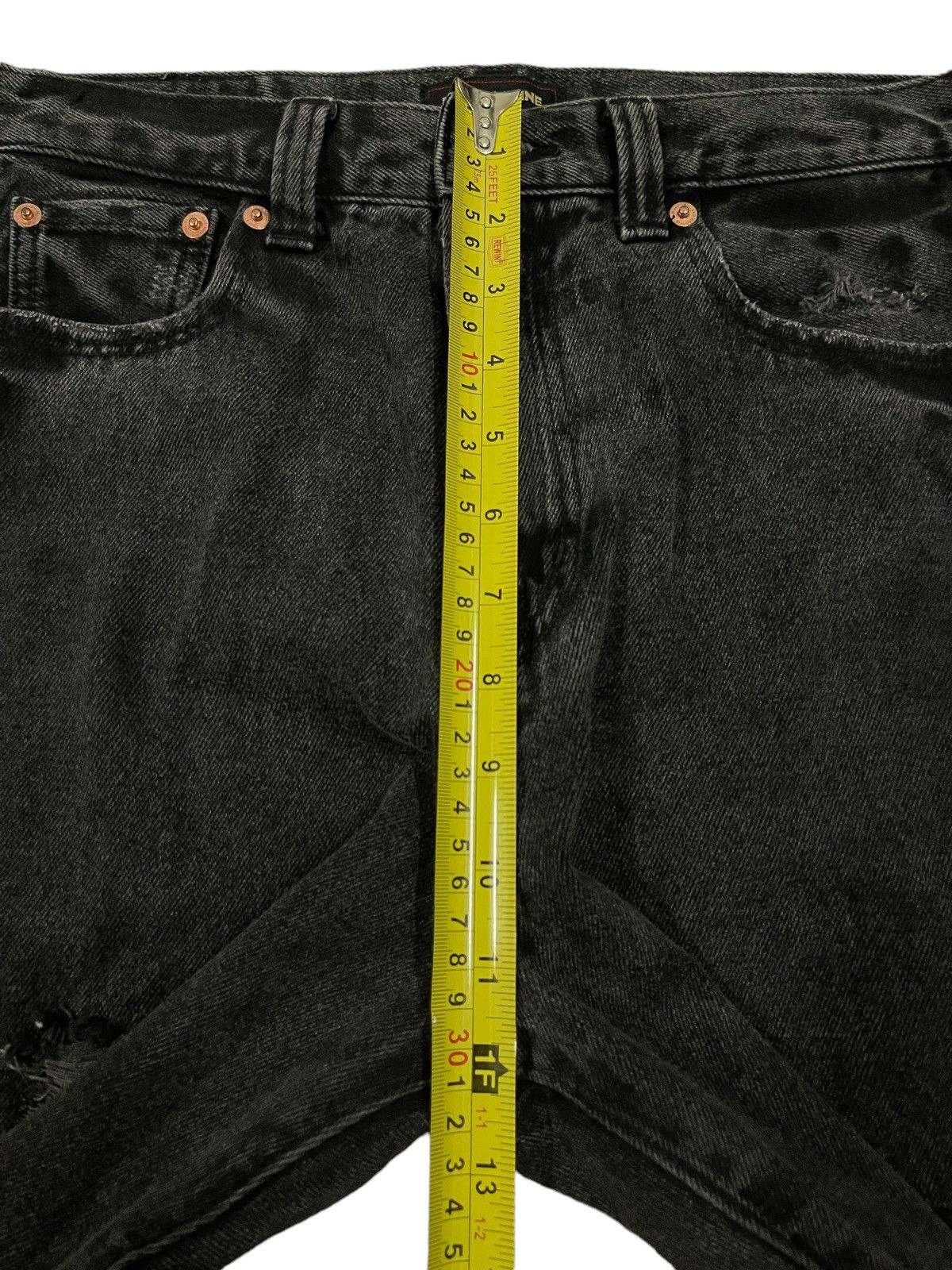 In The Attic Vintage Japanese Brand Distressed Style Baggy Jeans Size US 28 / EU 44 - 13 Thumbnail