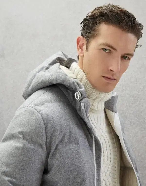 0924 Wr Padded Jacket in Grey