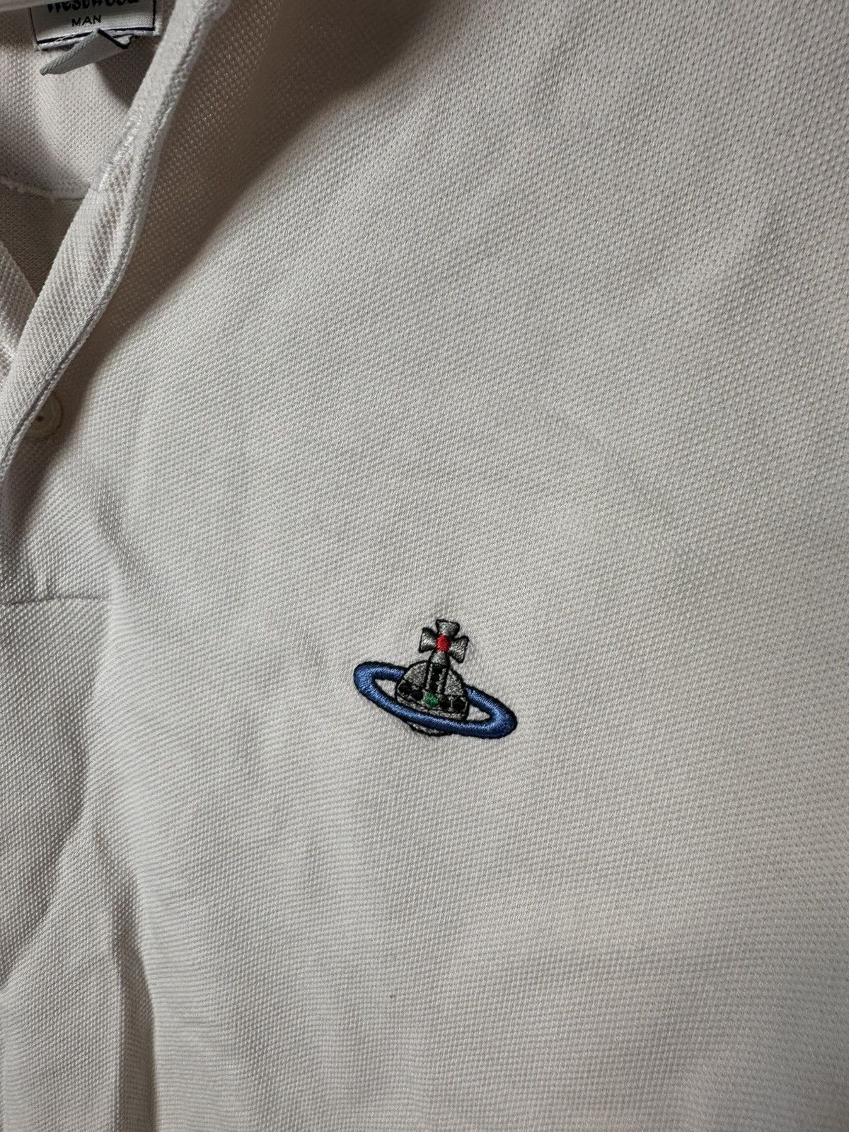 Vintage Vivienne Westwood & Blue Orb Casual Polo Shirt Size US S / EU 44-46 / 1 - 3 Thumbnail