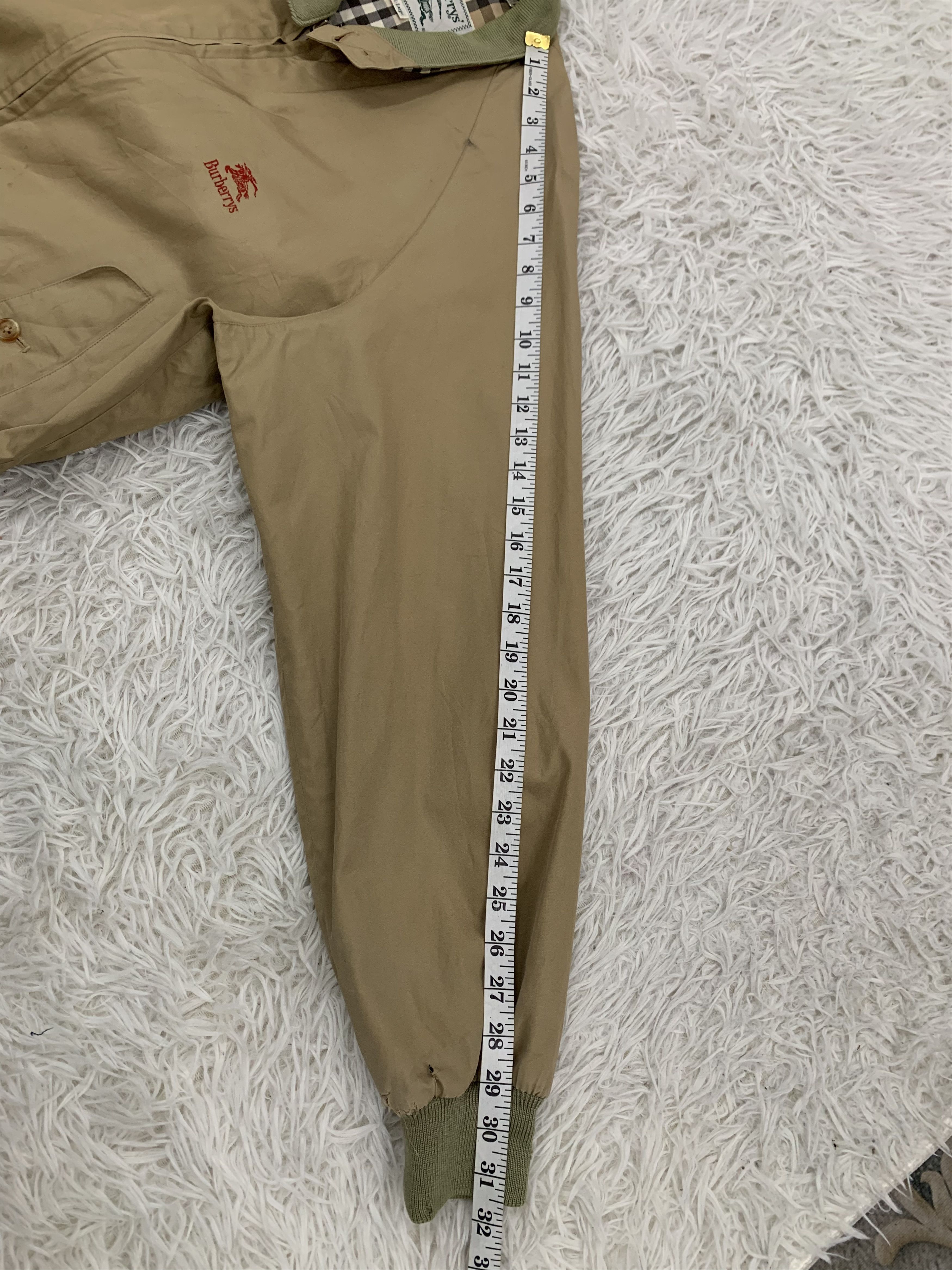 Burberry Vtg Burberrys Nova Checked Inner Jacket Harrington Style Size US L / EU 52-54 / 3 - 22 Thumbnail