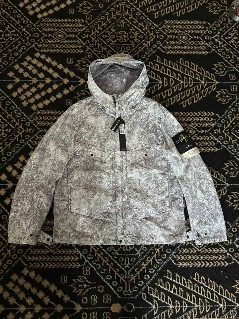 Stone Island Stone island white pigment on tela paracadute strech - TC Size US M / EU 48-50 / 2 - 1 Thumbnail