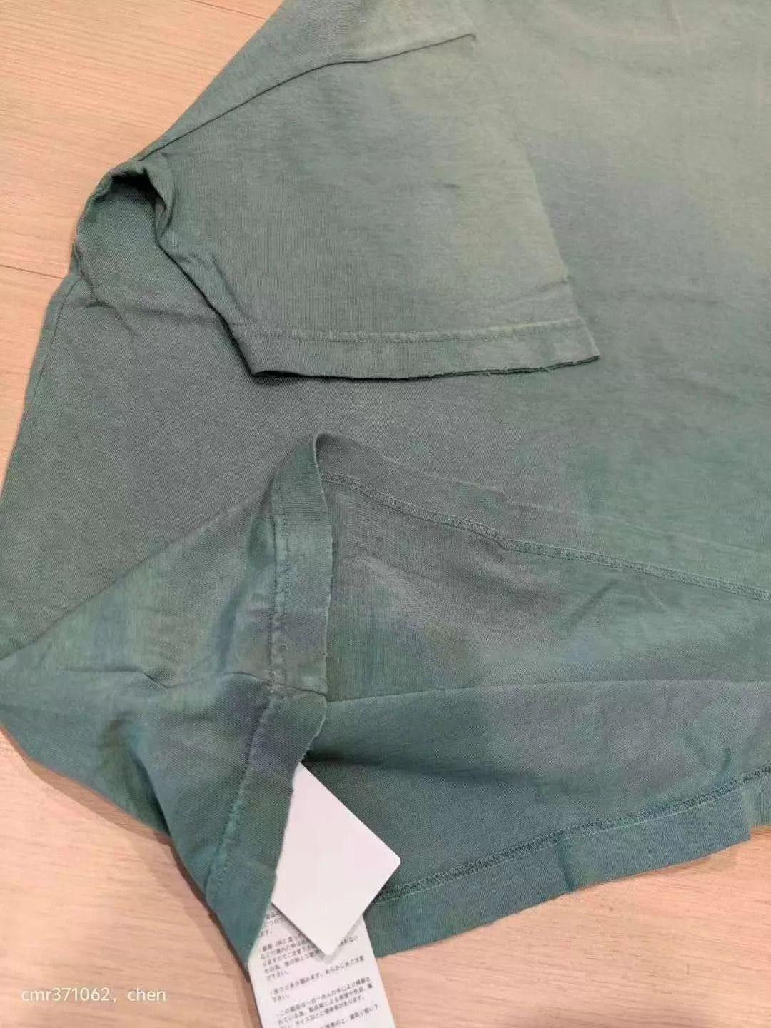 Visvim VISVIM 20 ICT JUMBO TEE S/S CRASH Green3 4 711 ICT Size US L / EU 52-54 / 3 - 7 Thumbnail