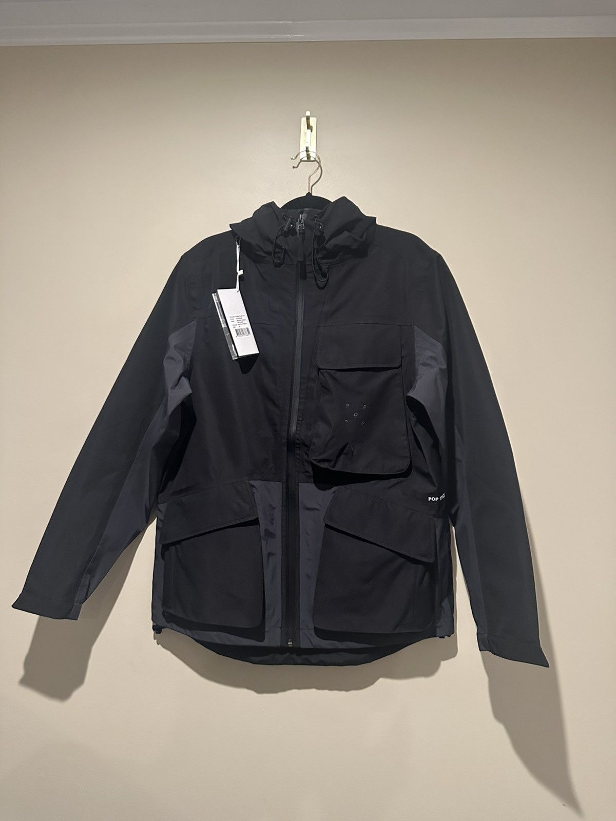 Pop Trading Company Big Pocket Hooded Tech Jacket