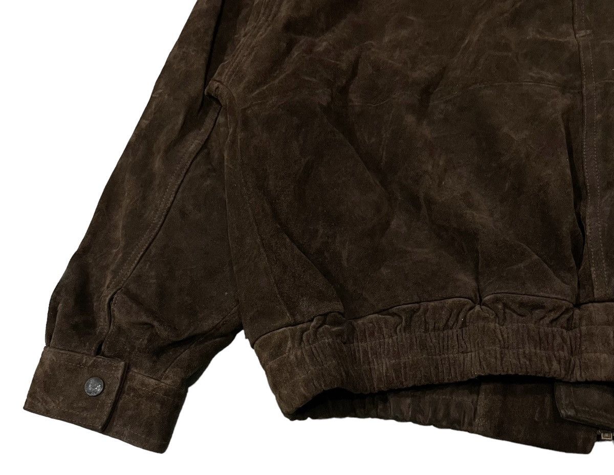 Golden Bear Vintage Golden Bear Talon Zipper USA Suede Leather Jacket Size US L / EU 52-54 / 3 - 13 Thumbnail