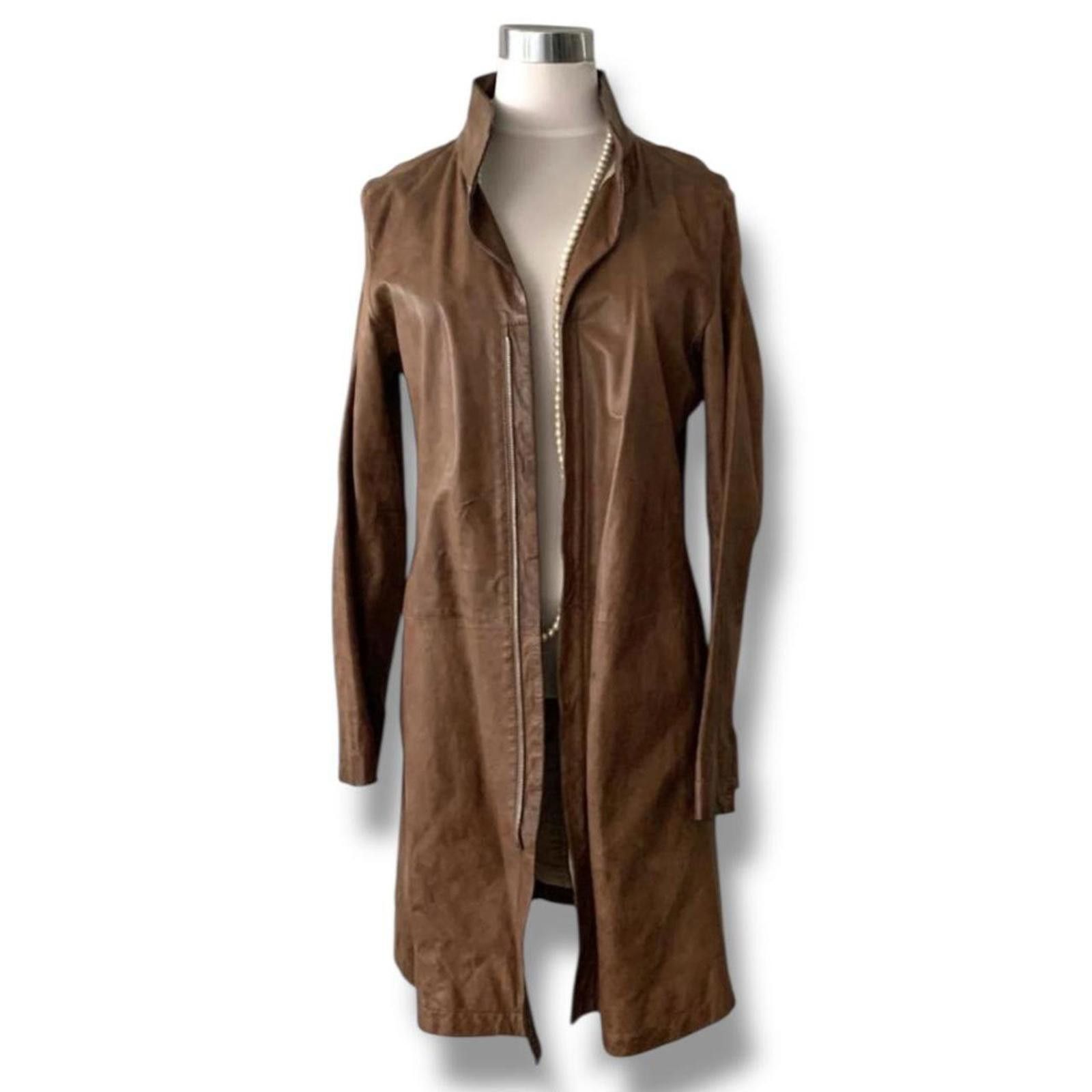 Other Real sheep skin stand collar cyber core leather jacket Size XS / US 0-2 / IT 36-38 - 1 Thumbnail